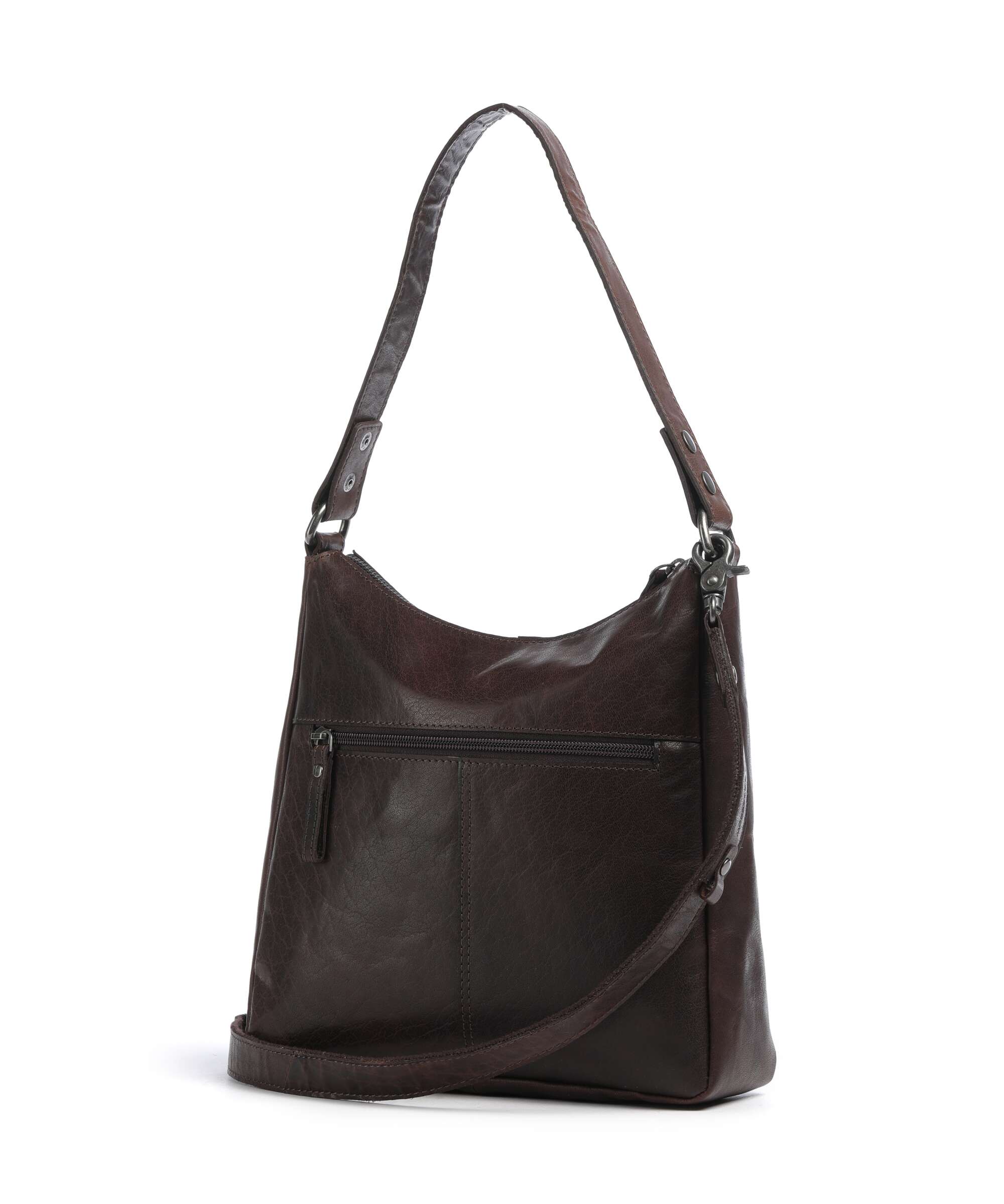 Spikes & Sparrow Bronco Cydney Hobo bag dark brown - Image 2