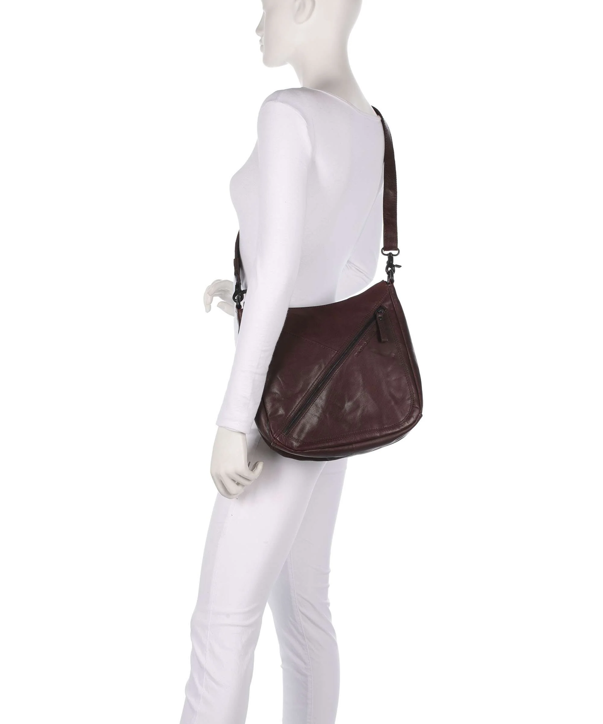 Spikes & Sparrow Bronco Lillia Hobo bag dark brown - Image 3