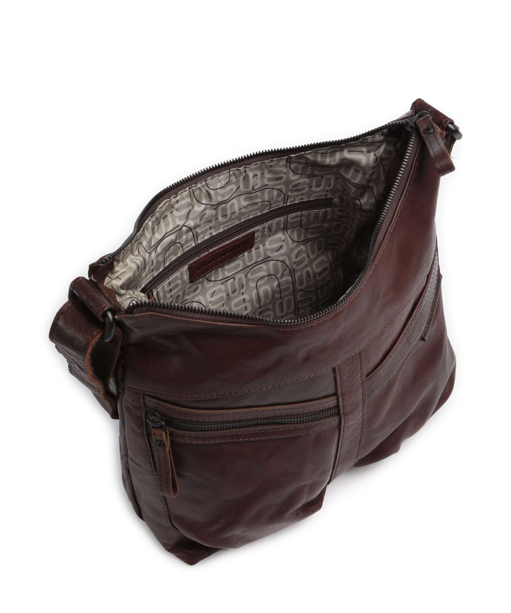 Spikes & Sparrow Bronco Morgane Crossbody bag dark brown - Image 6