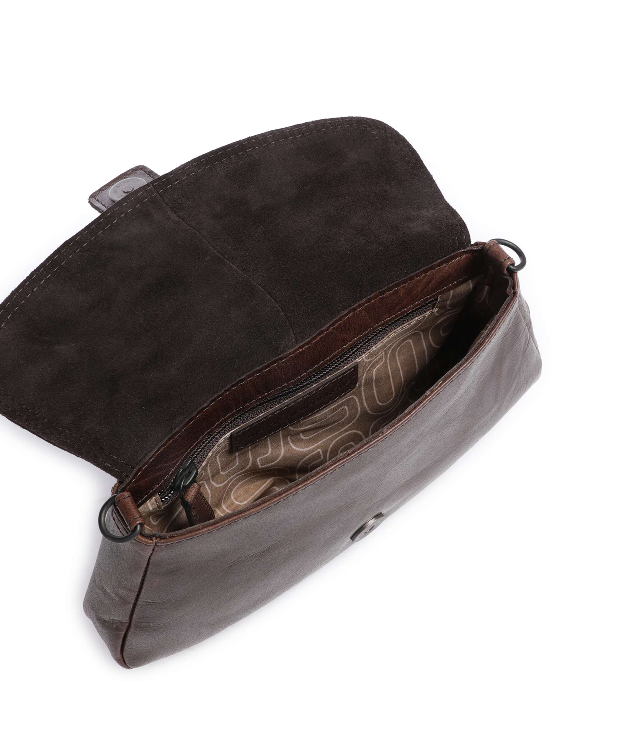 Spikes & Sparrow Bronco Sylvie Crossbody bag dark brown - Image 6