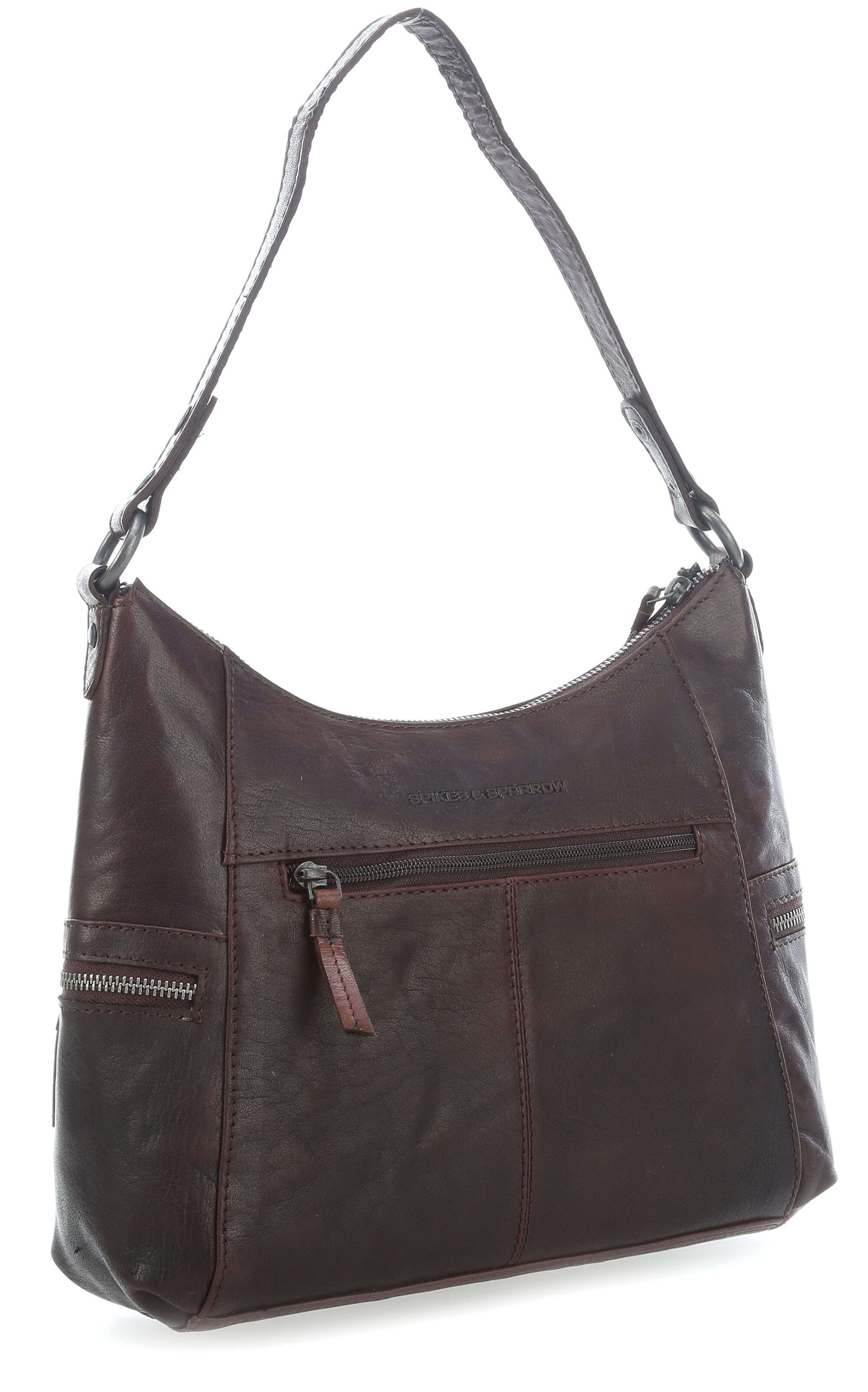 Spikes & Sparrow Bronco Toronto Hobo bag dark brown - Image 5