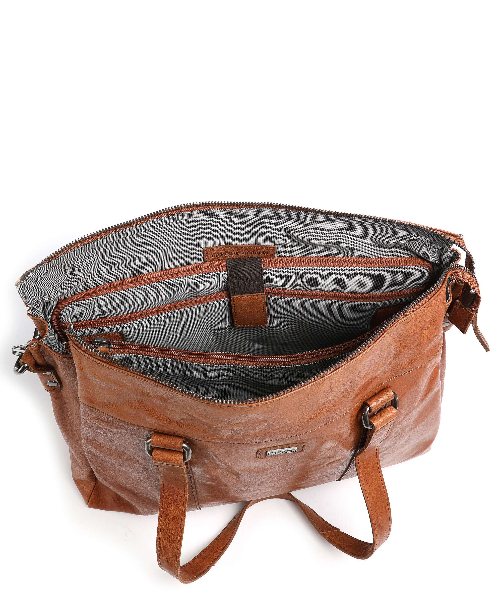 Spikes & Sparrow Bronco Tote bag brandy - Image 5