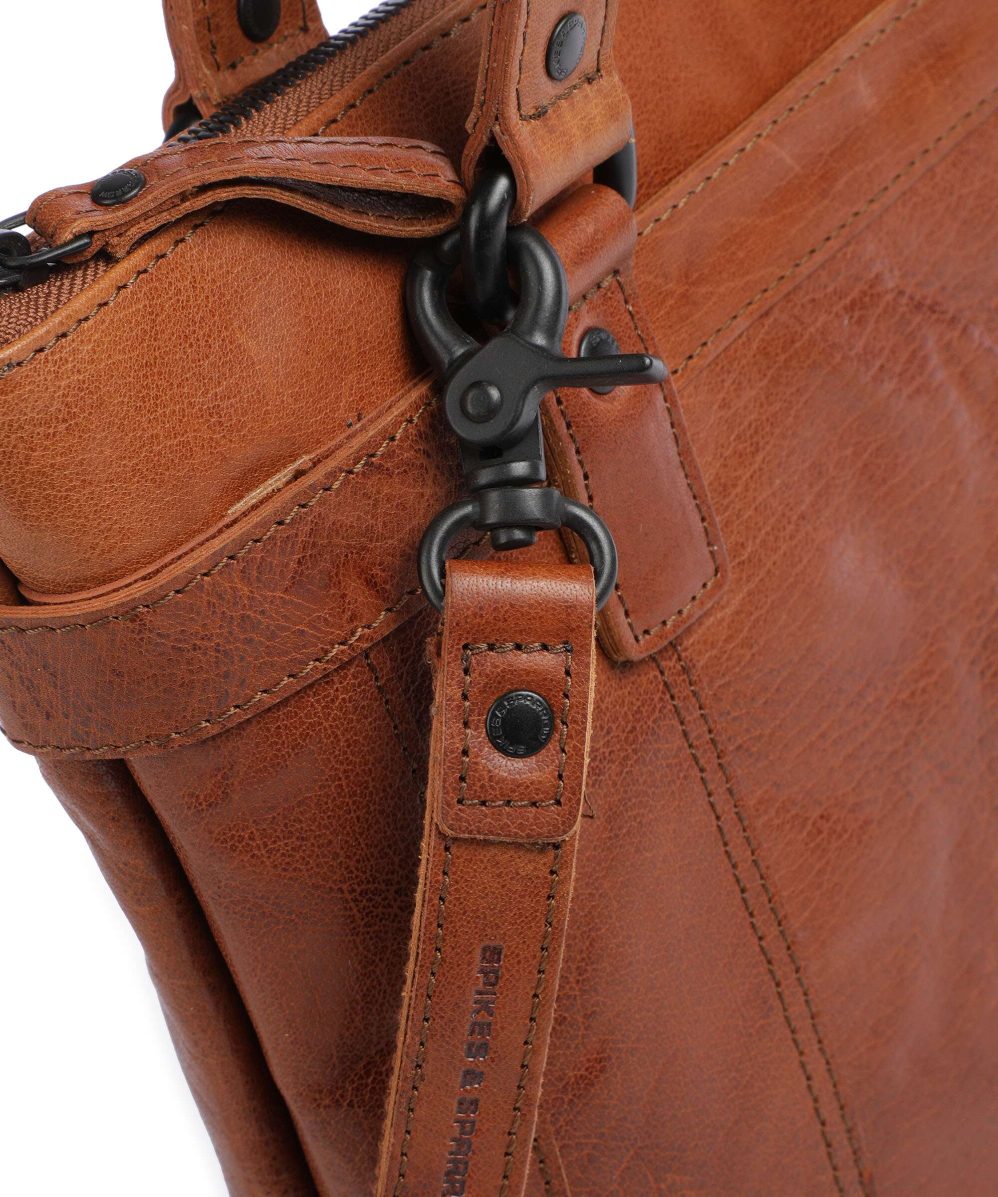 Spikes & Sparrow Bronco Tote bag cognac - Image 4