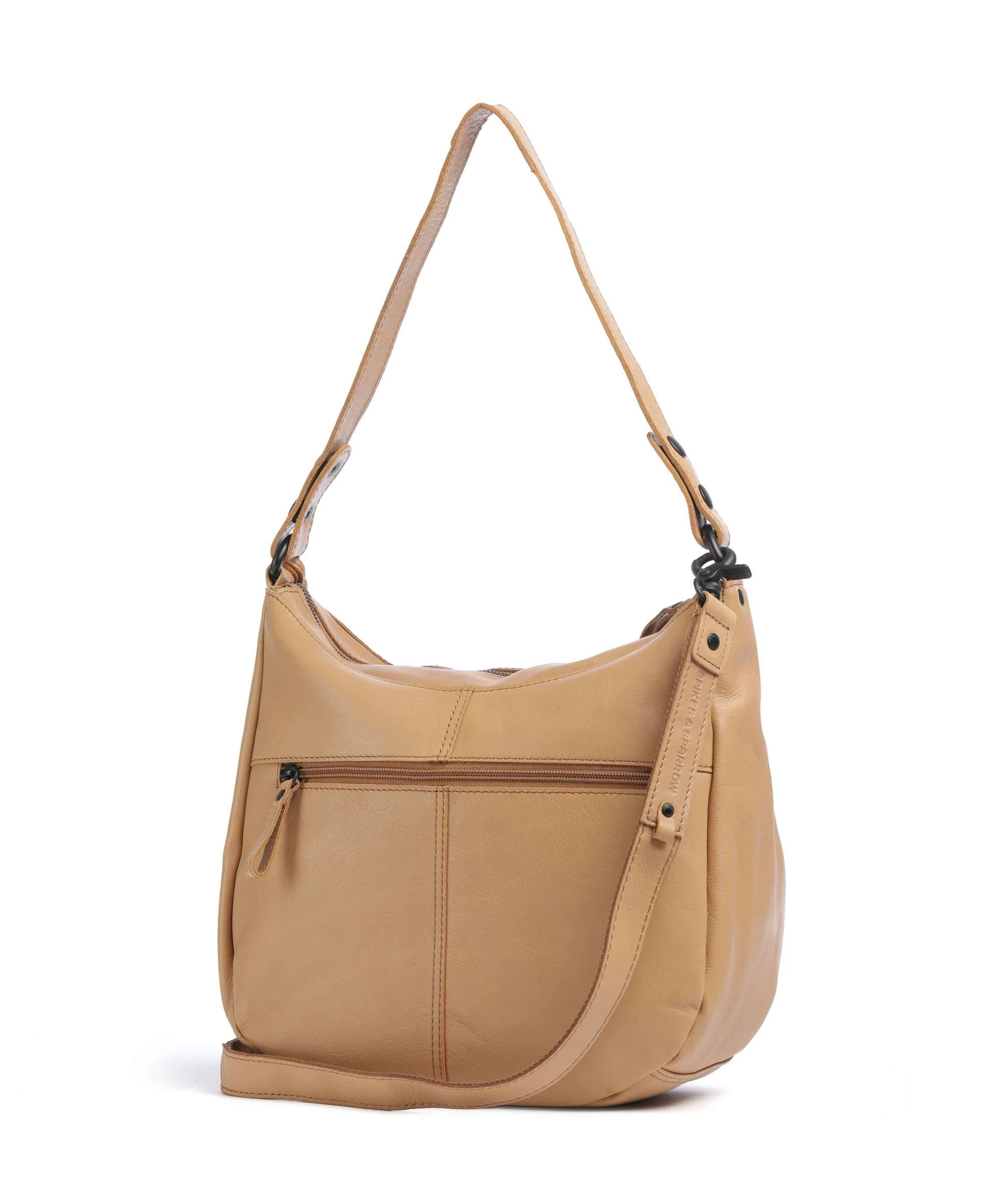 Spikes & Sparrow Suede Mix Natalia Hobo bag camel - Image 2