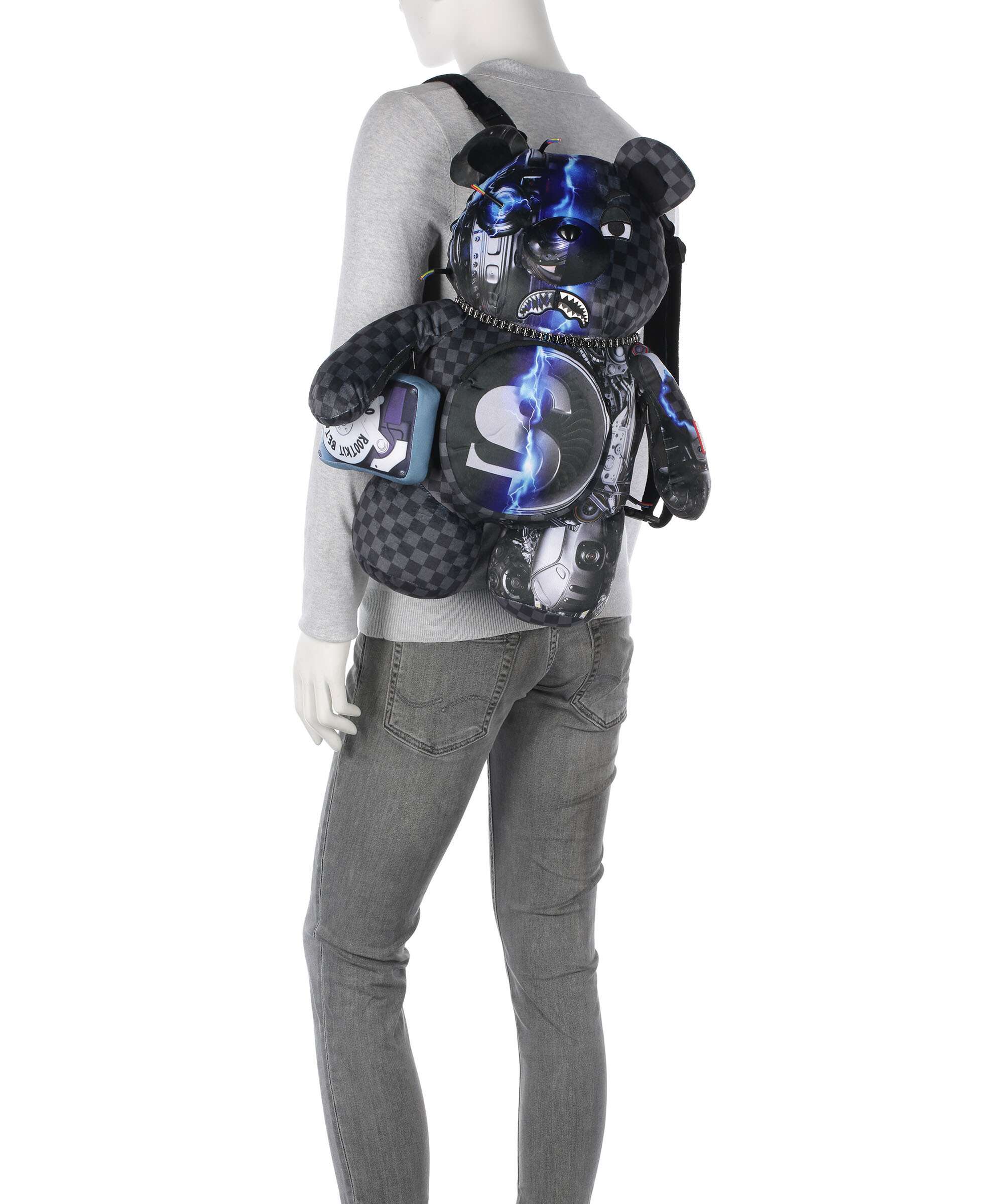 Sprayground Cyborg Bear Backpack multicolour - Image 3