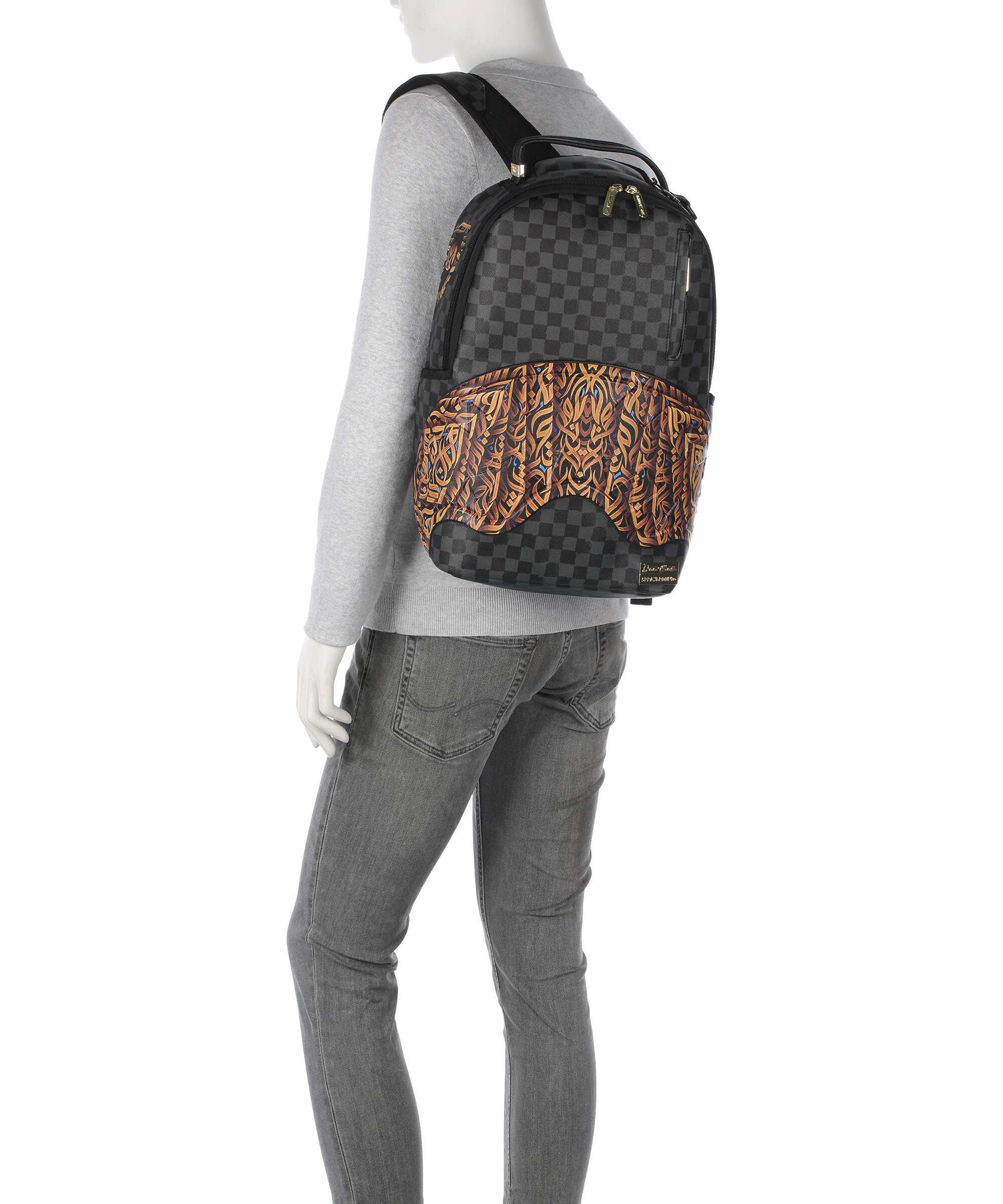 Sprayground DIAA Backpack black/grey - Image 3