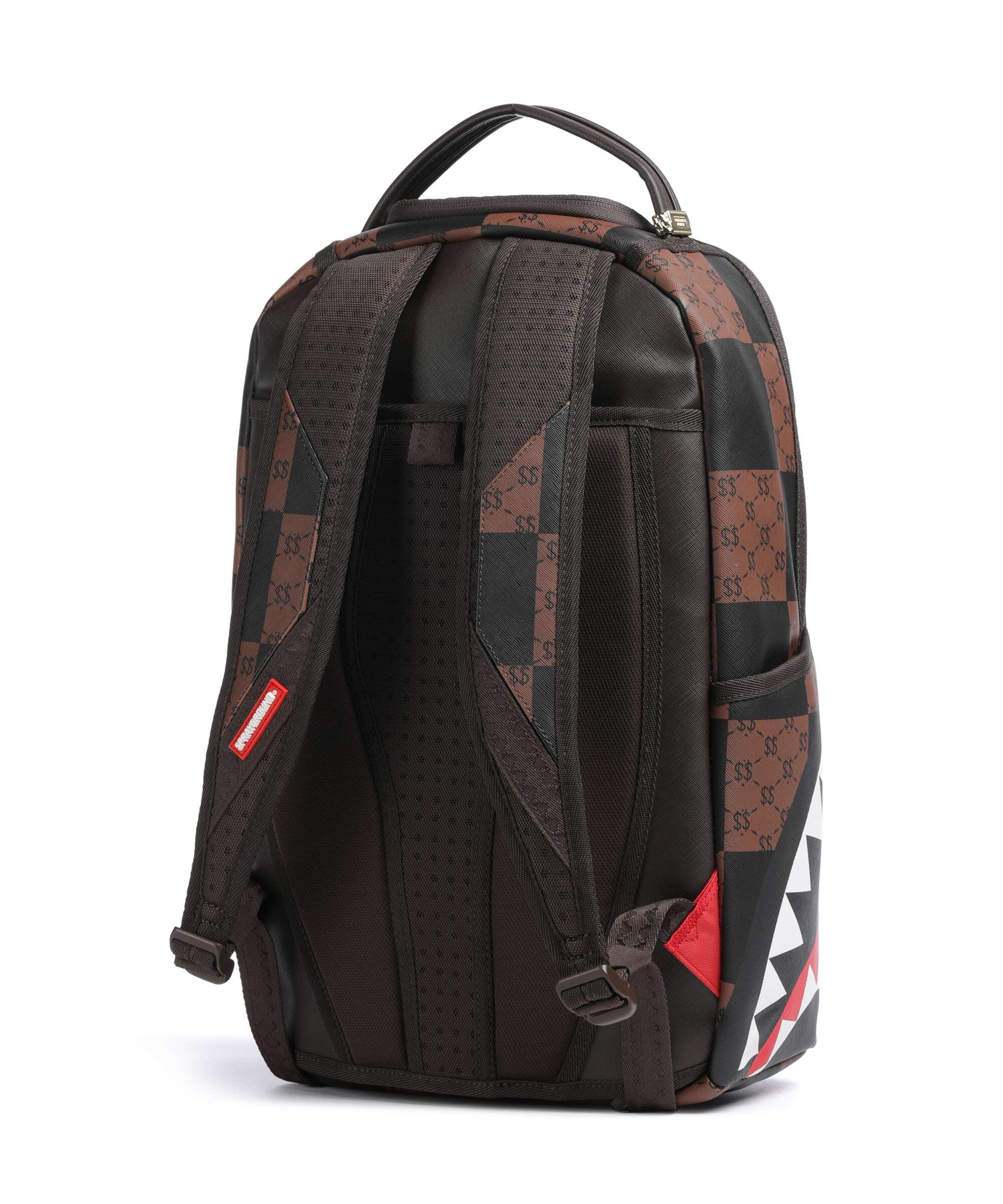 Sprayground Enlarged Check Paris Backpack brown - Image 2