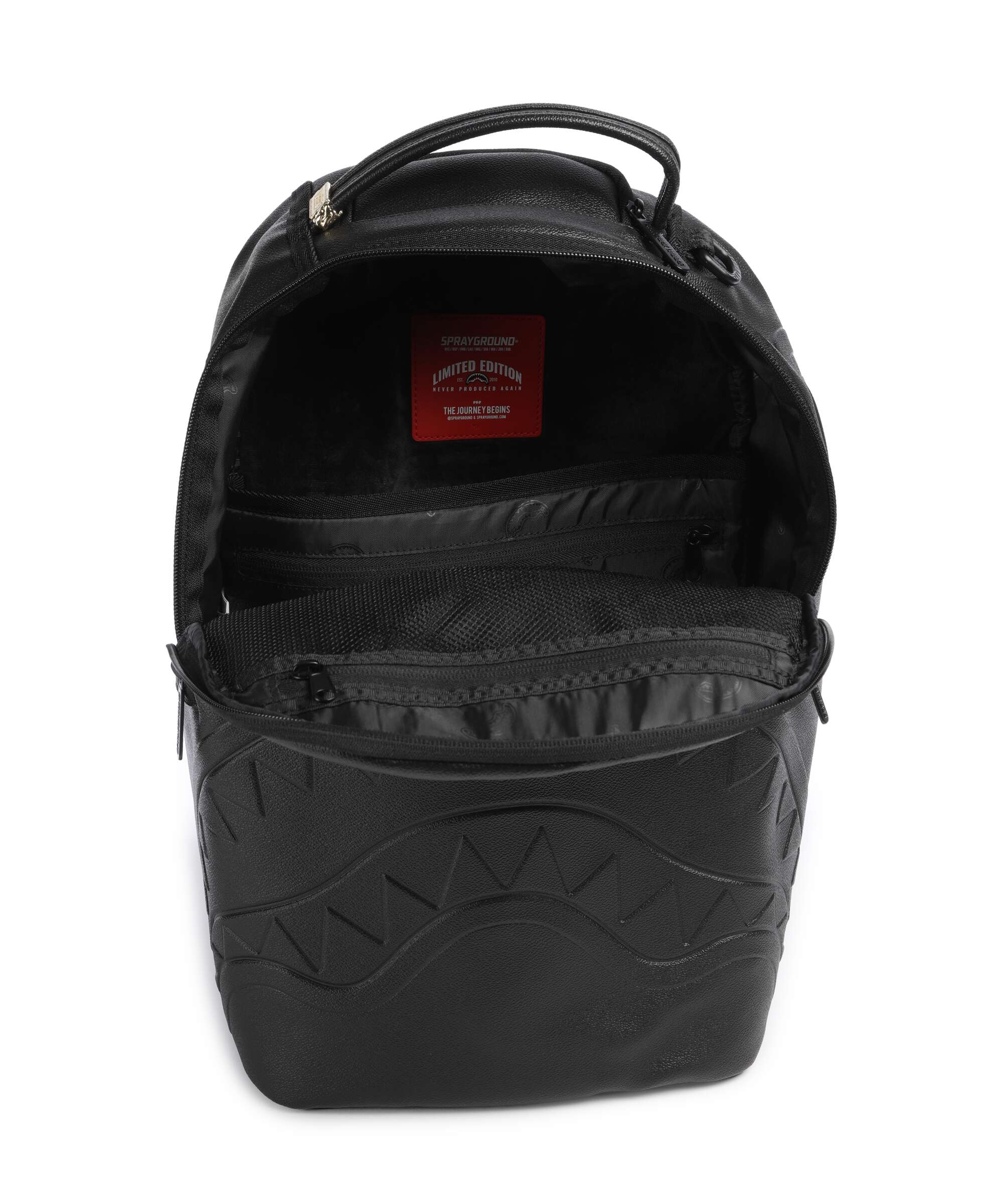 Sprayground Gold Brick Luxe Backpack black - Image 5