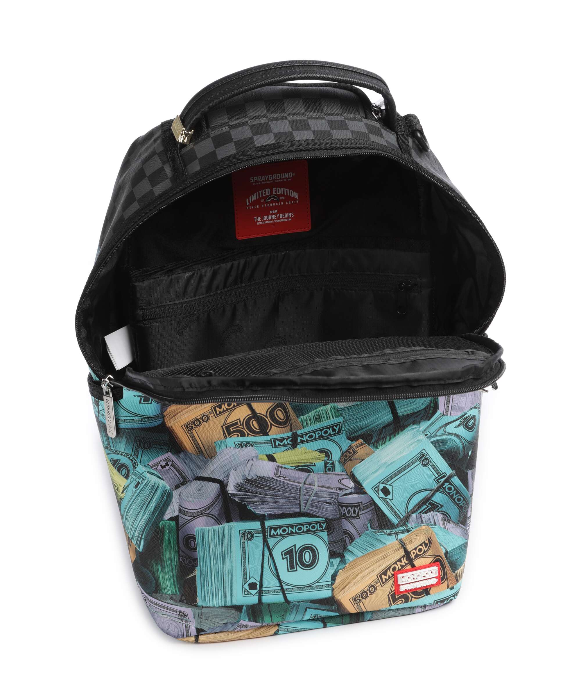 Sprayground Monopoly Money Stacks Backpack multicolour - Image 5