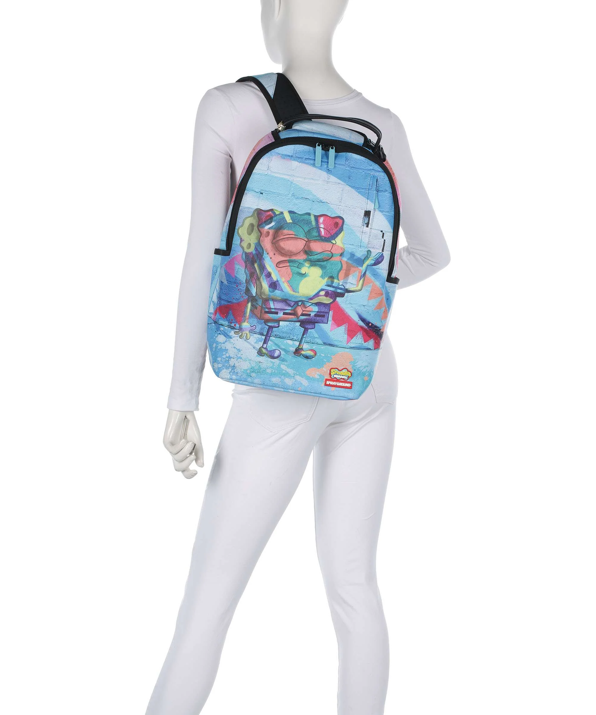 Sprayground Painted Spongebob Backpack multicolour - Image 3