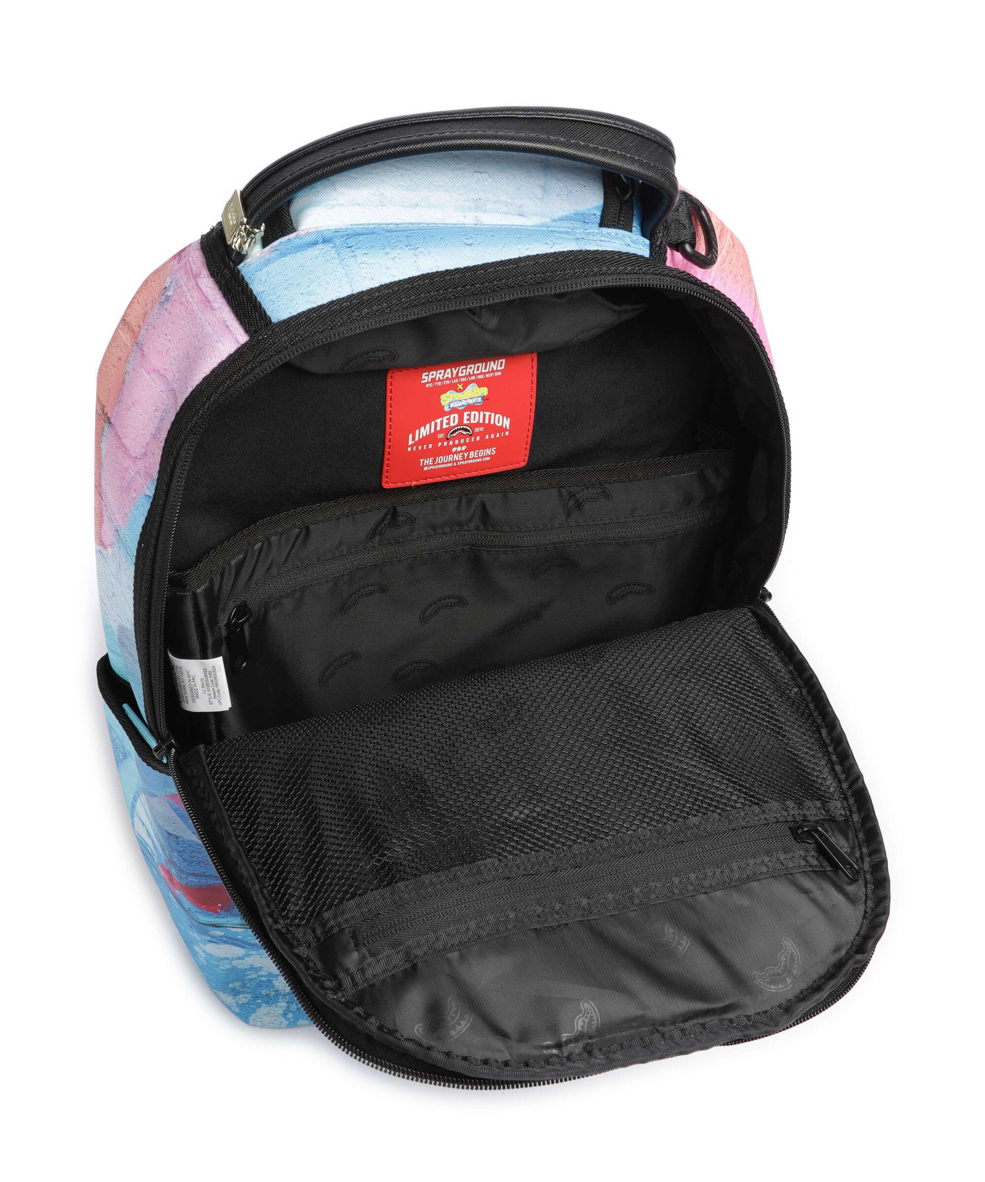 Sprayground Painted Spongebob Backpack multicolour - Image 5
