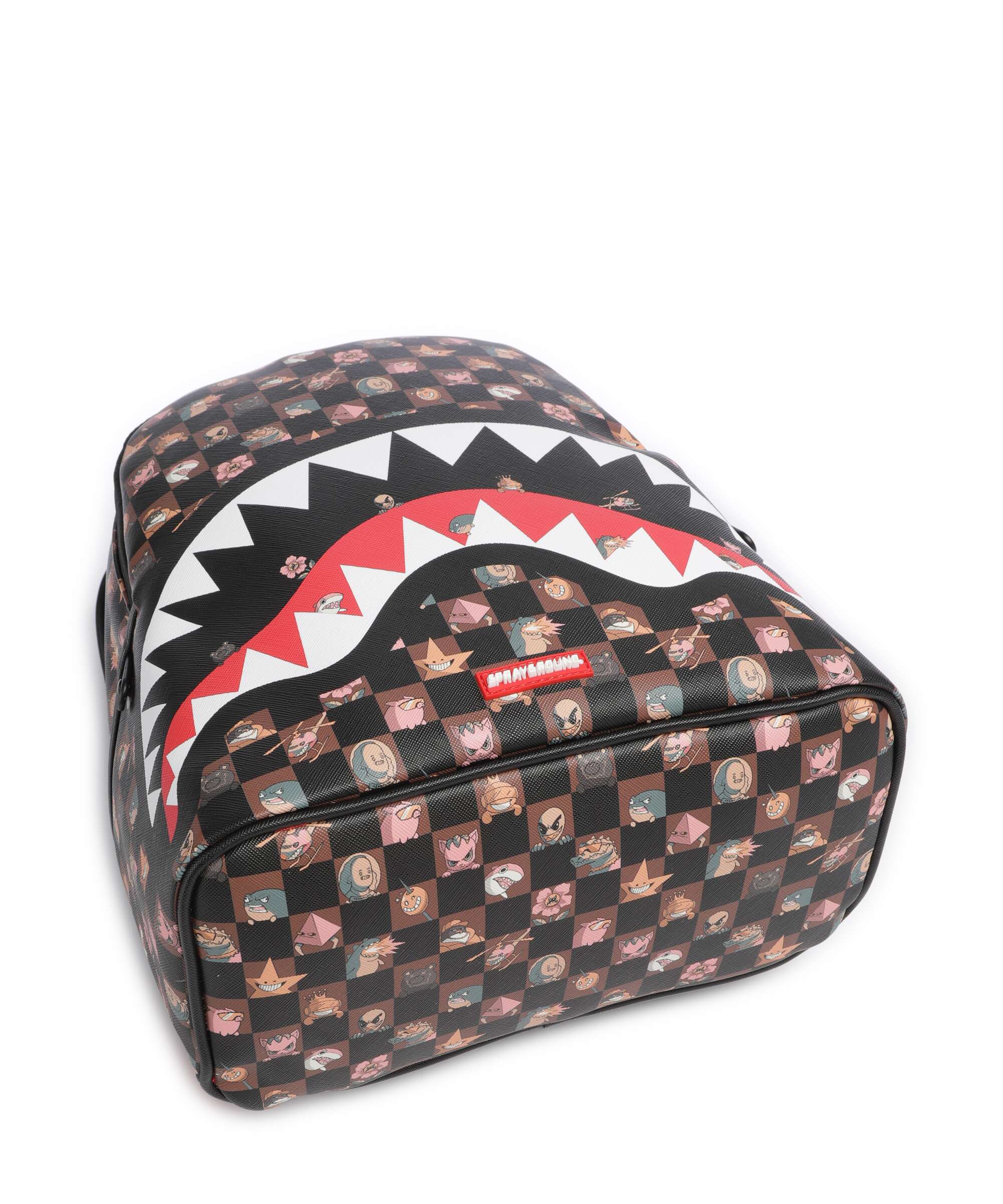 Sprayground Peeking Characters Remix Backpack brown - Image 4
