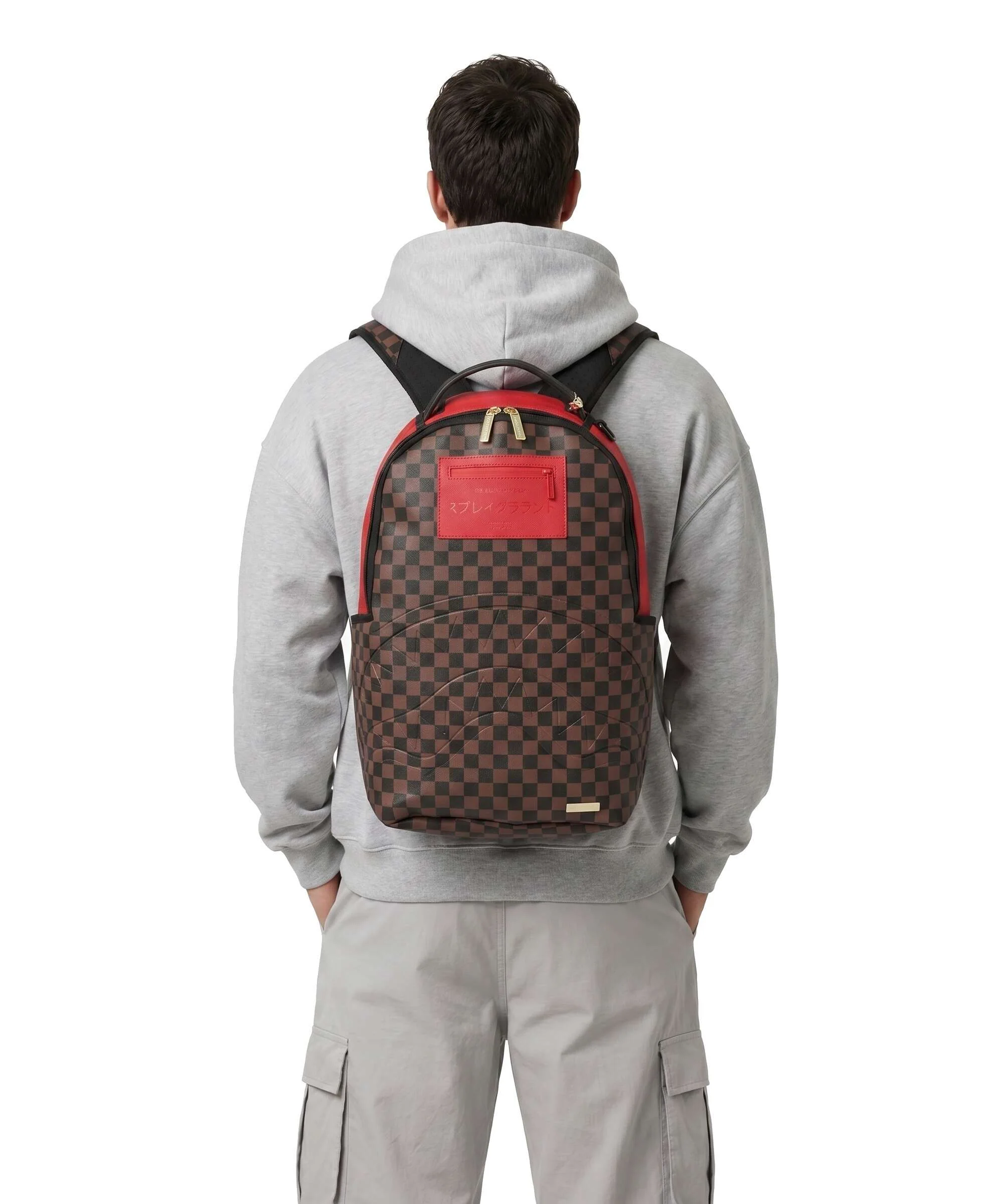 Sprayground Red Redemption Backpack brown - Image 3