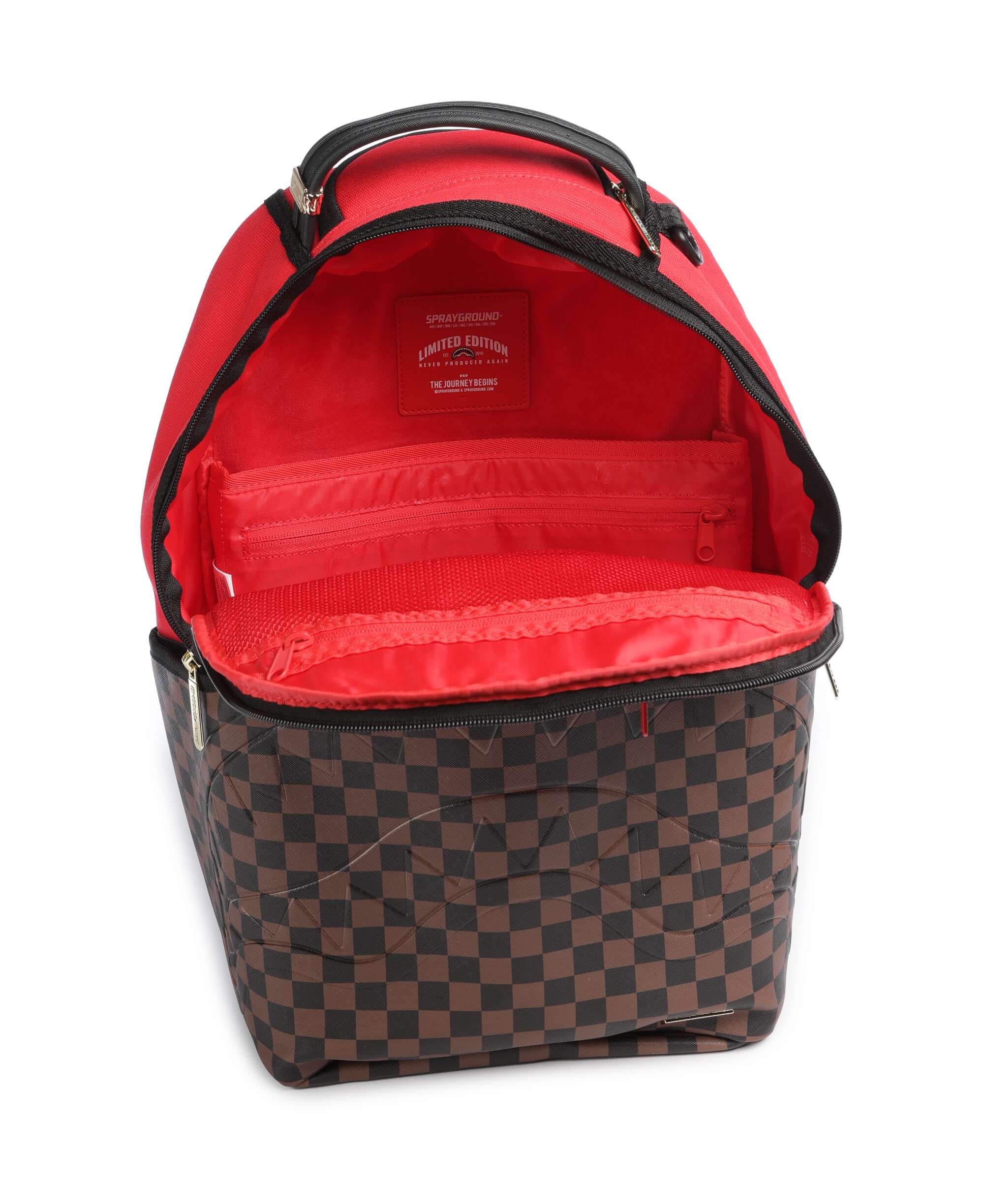 Sprayground Red Redemption Backpack brown - Image 5