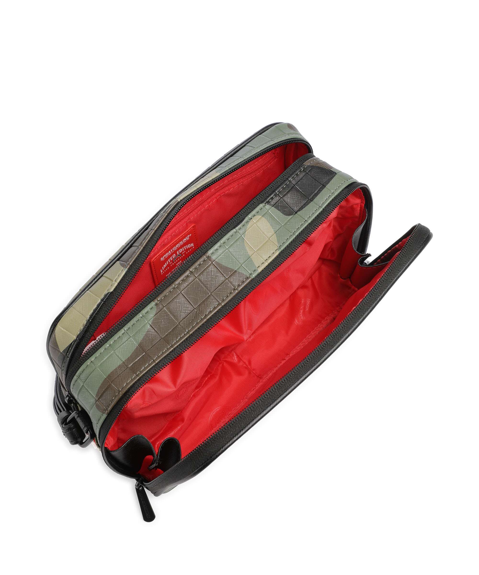 Sprayground Woodland Camo Check Toiletry bag multicolour - Image 4