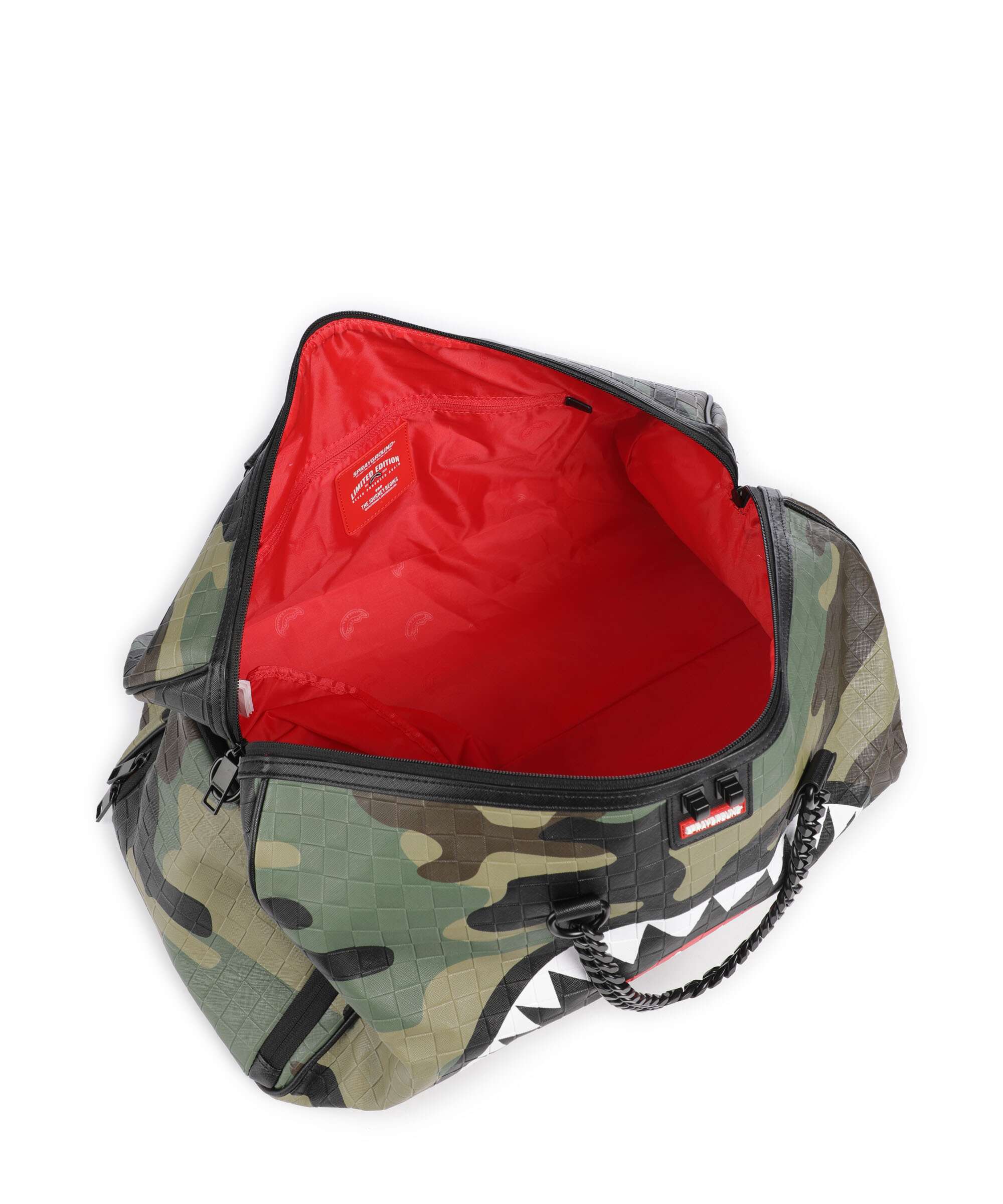 Sprayground Woodland Camo Check Weekend bag multicolour - Image 5