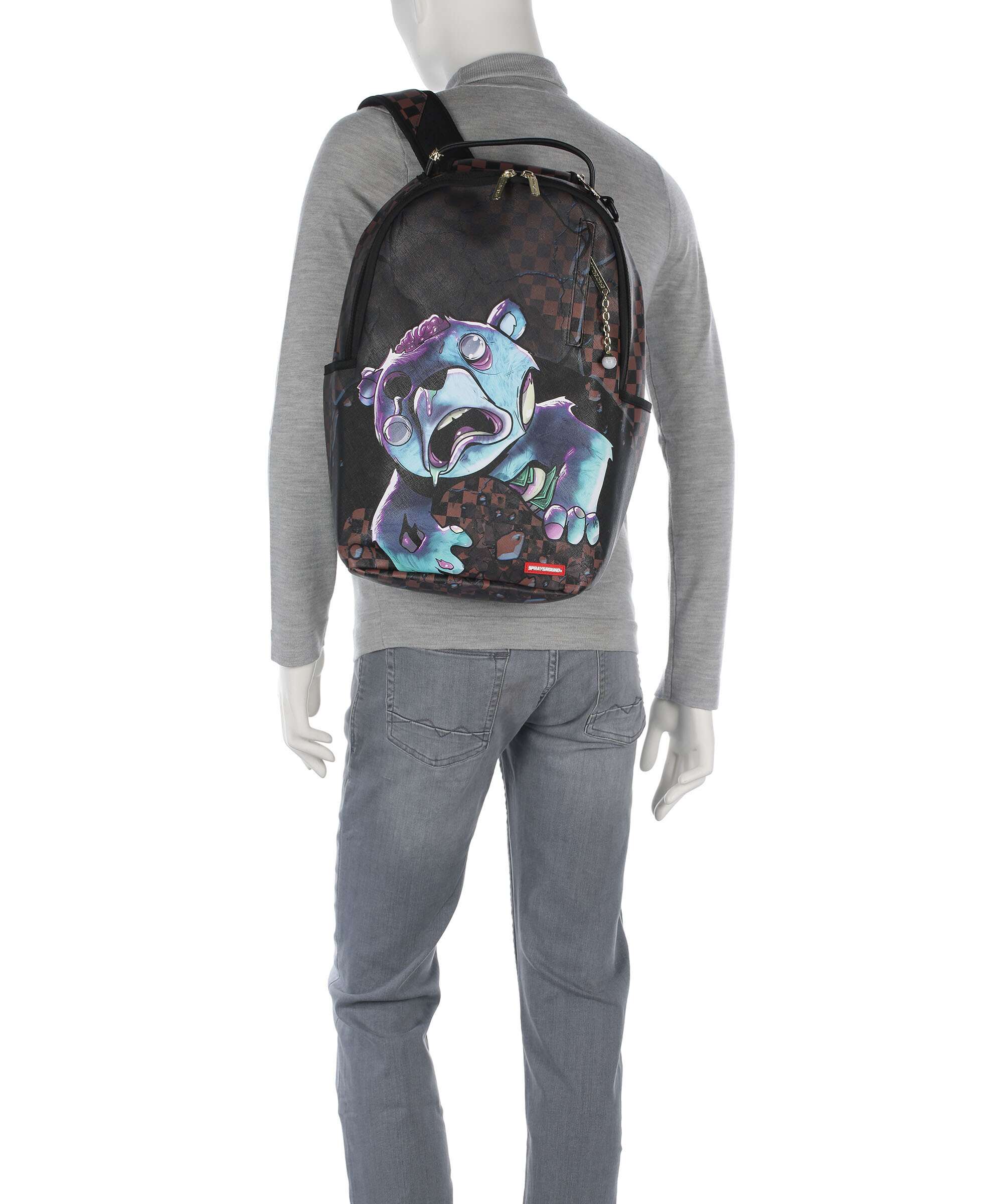 Sprayground Zombiebear Backpack multicolour - Image 3