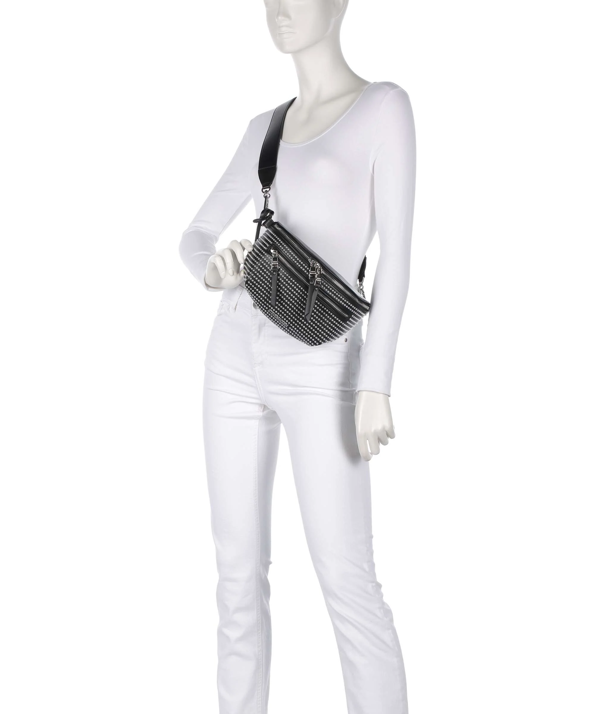 Steve Madden BCLARKES Crossbody bag black/silver - Image 3