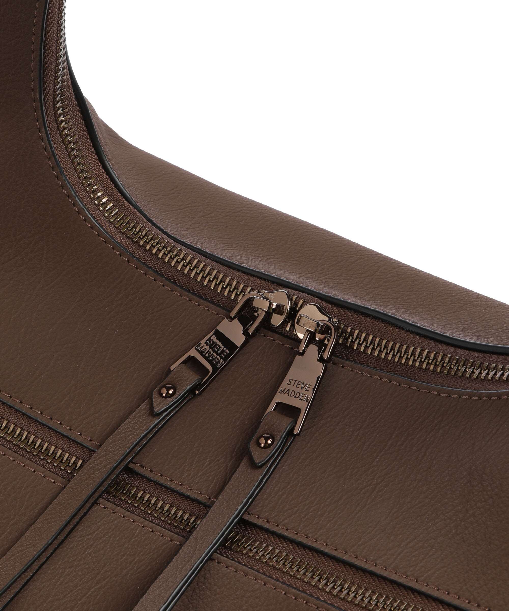 Steve Madden BIVA-V Hobo bag brown/gold - Image 4