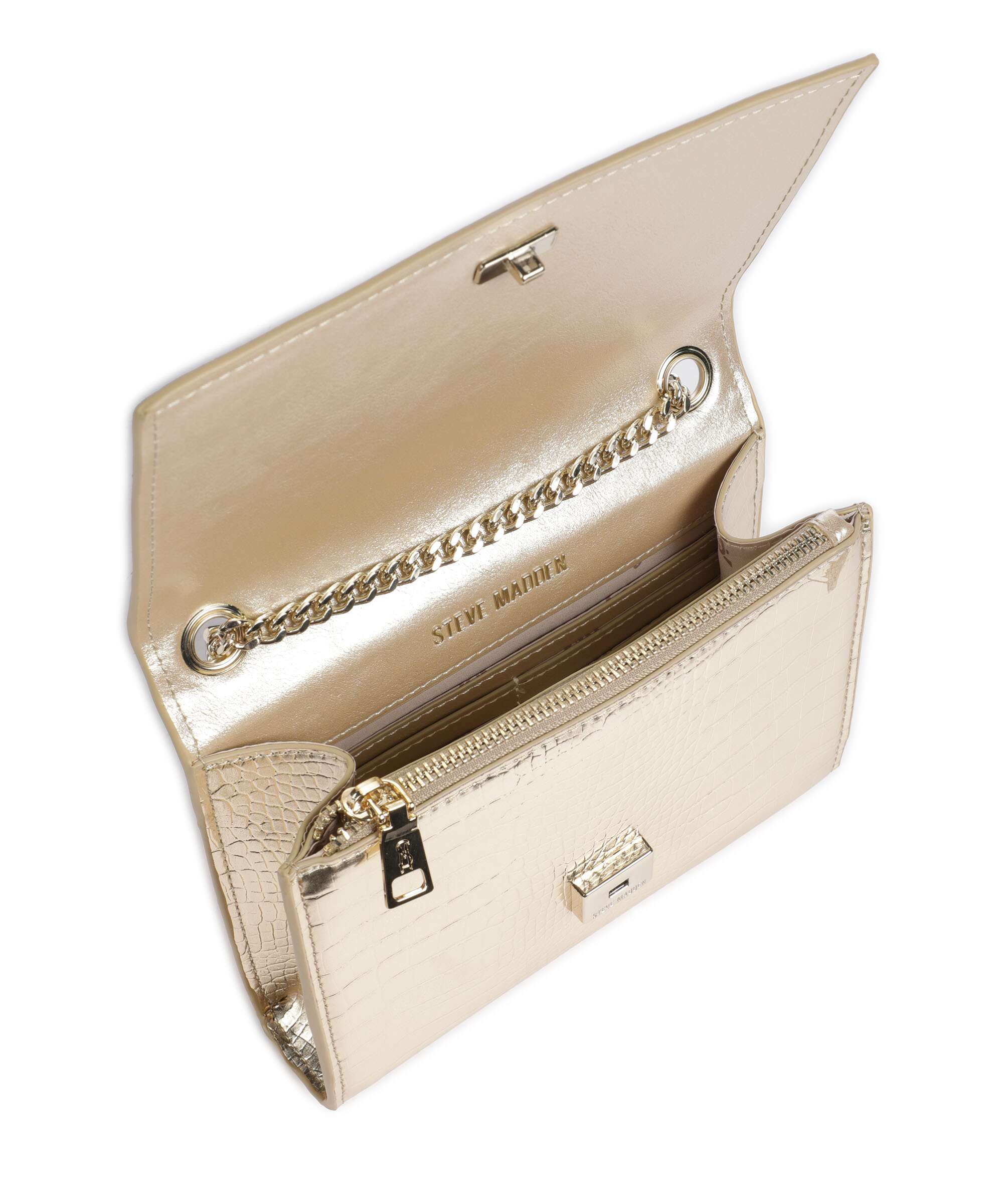 Steve Madden BRAMONIE Crossbody bag gold - Image 6