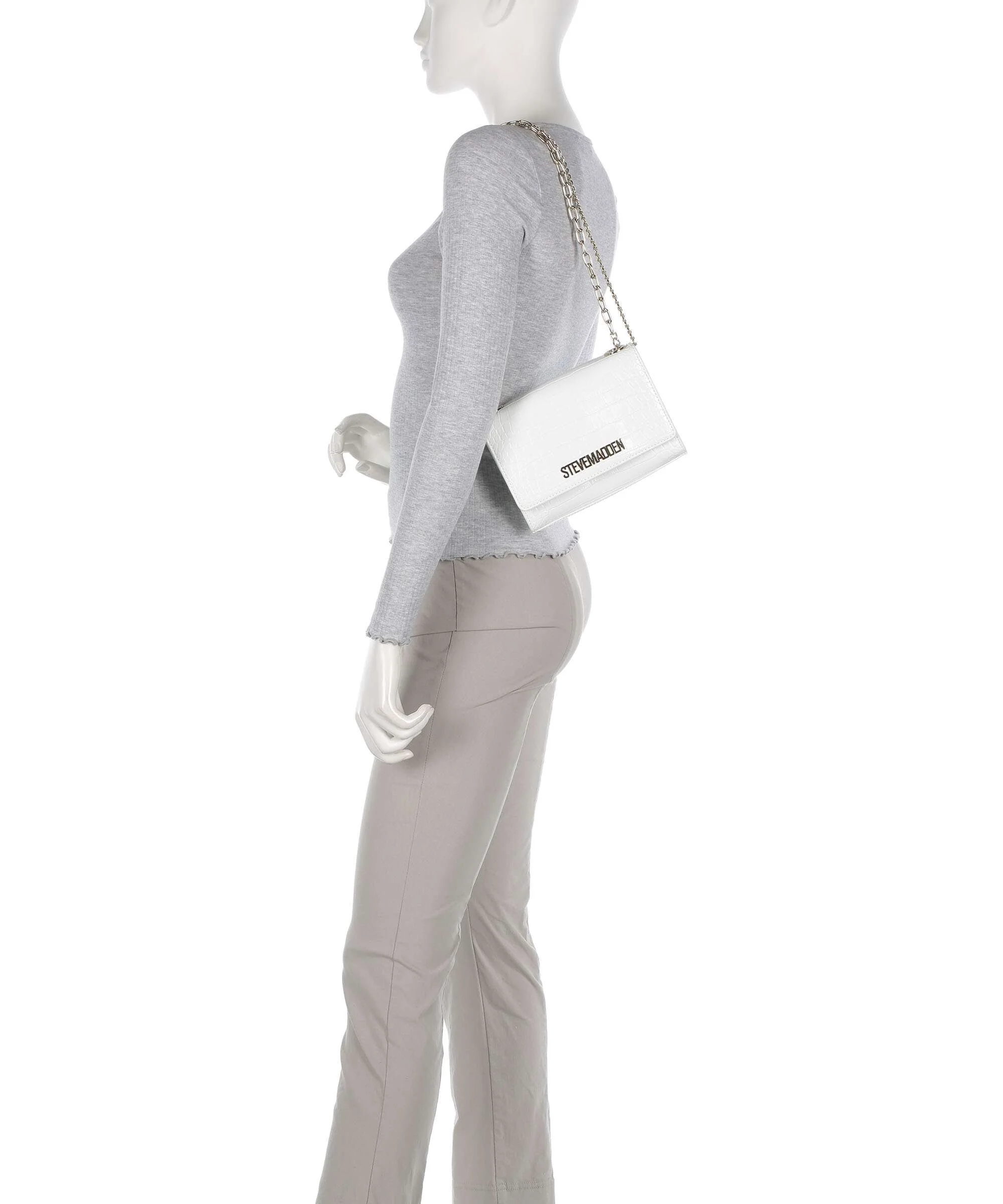 Steve Madden BRAYE Shoulder bag white - Image 3