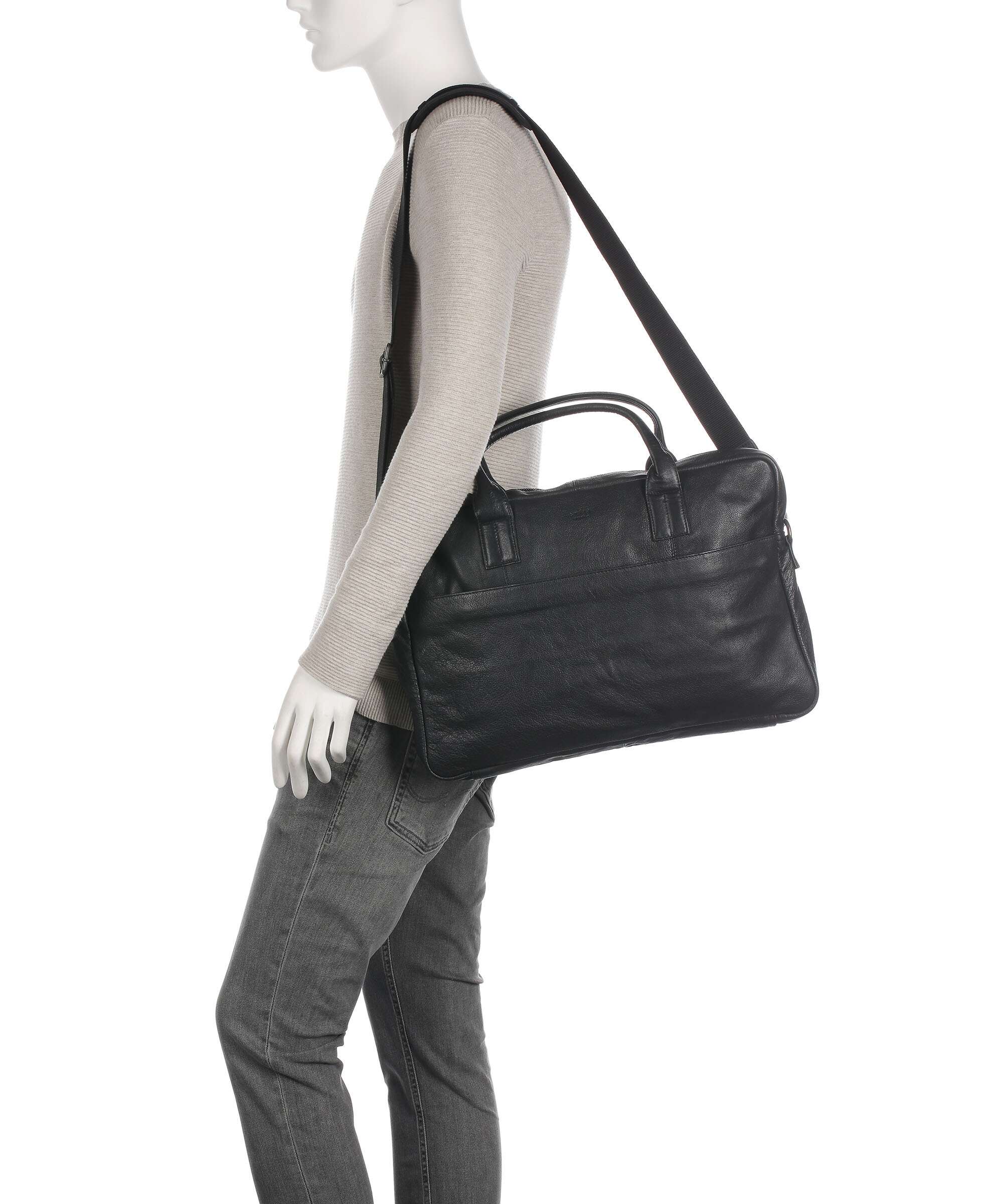 Still Nordic Damon Briefcase black - Image 3