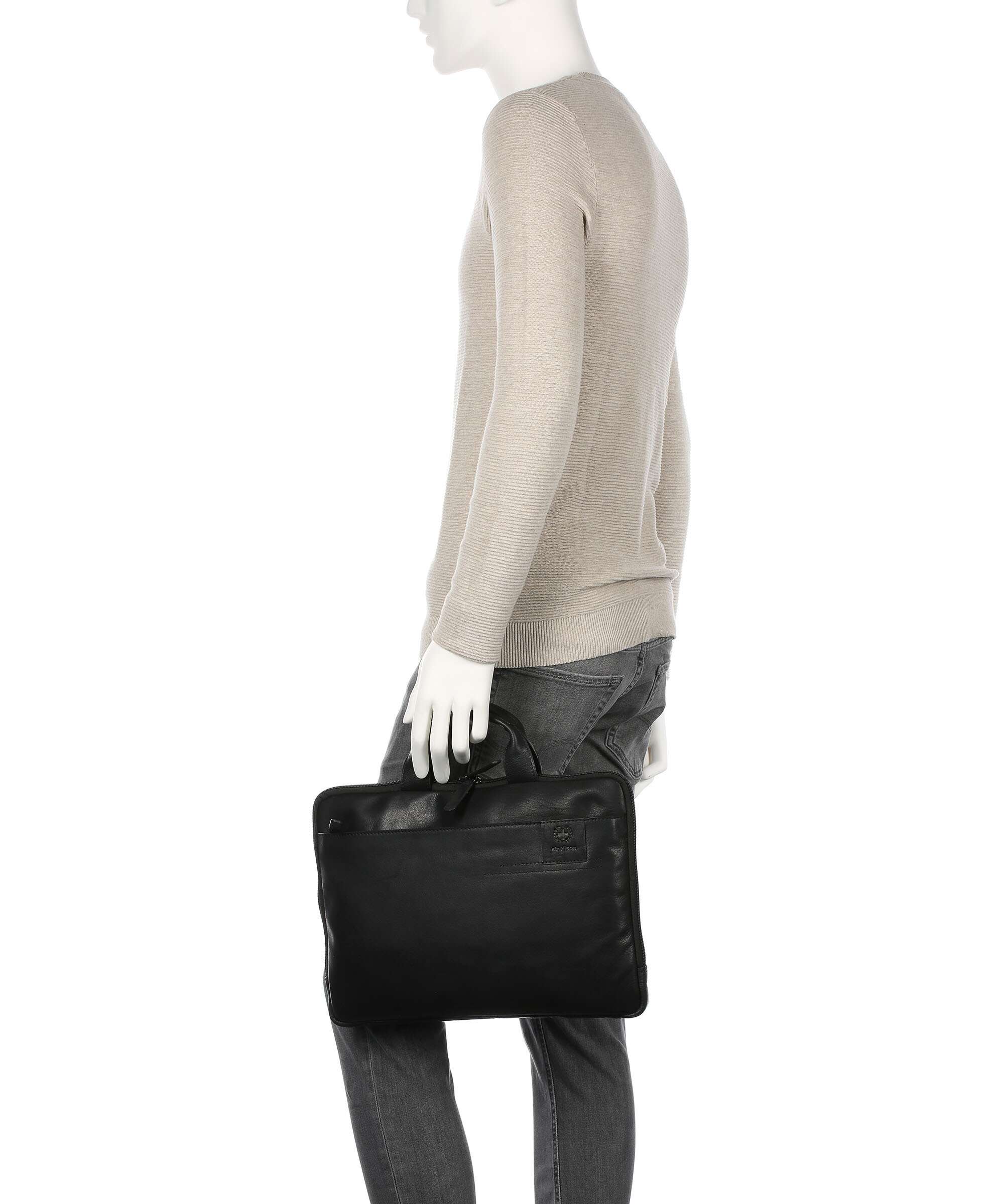 Strellson Hyde Park Briefcase black - Image 3