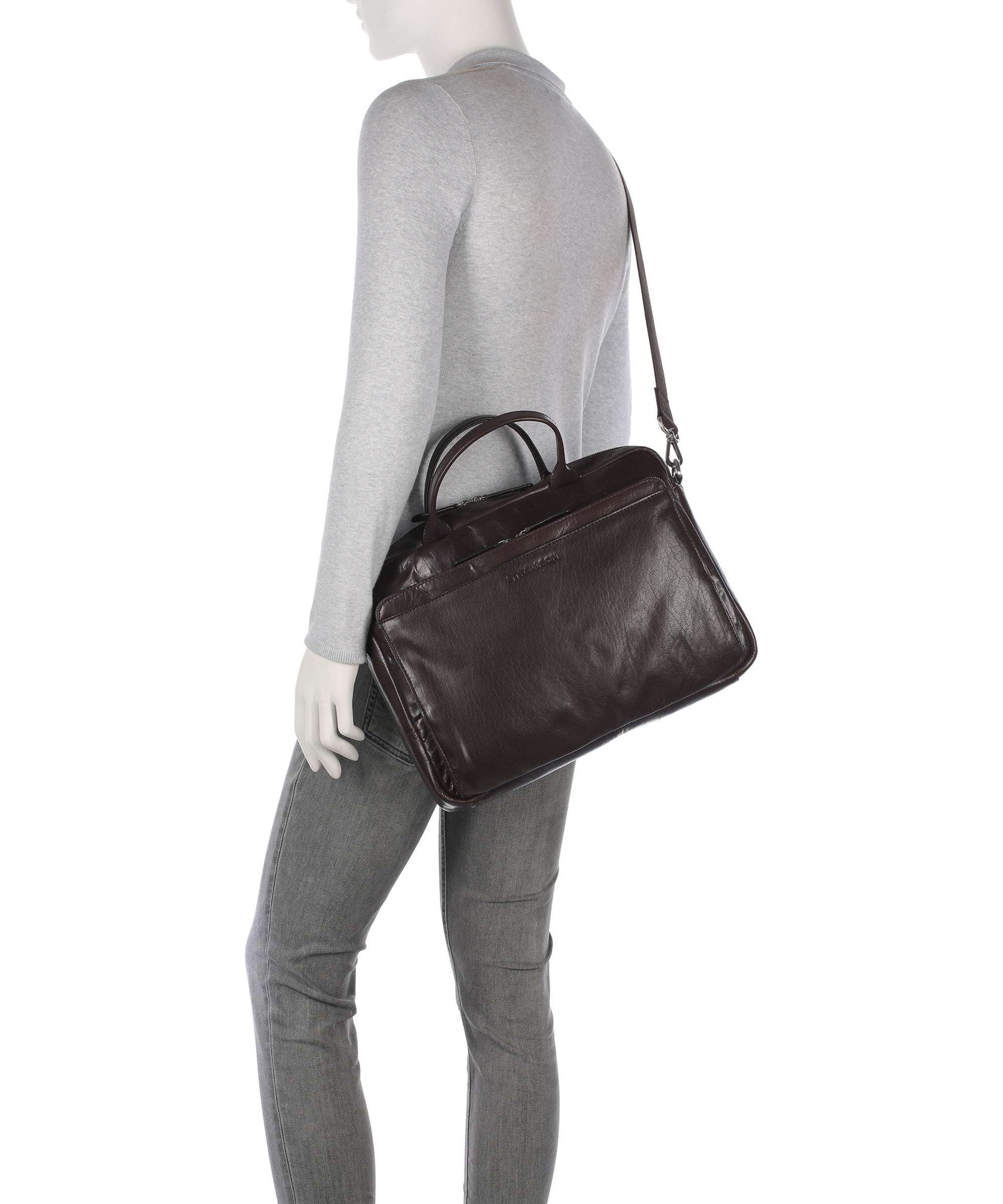 Strellson Kenley Charles Briefcase darkbrown - Image 3