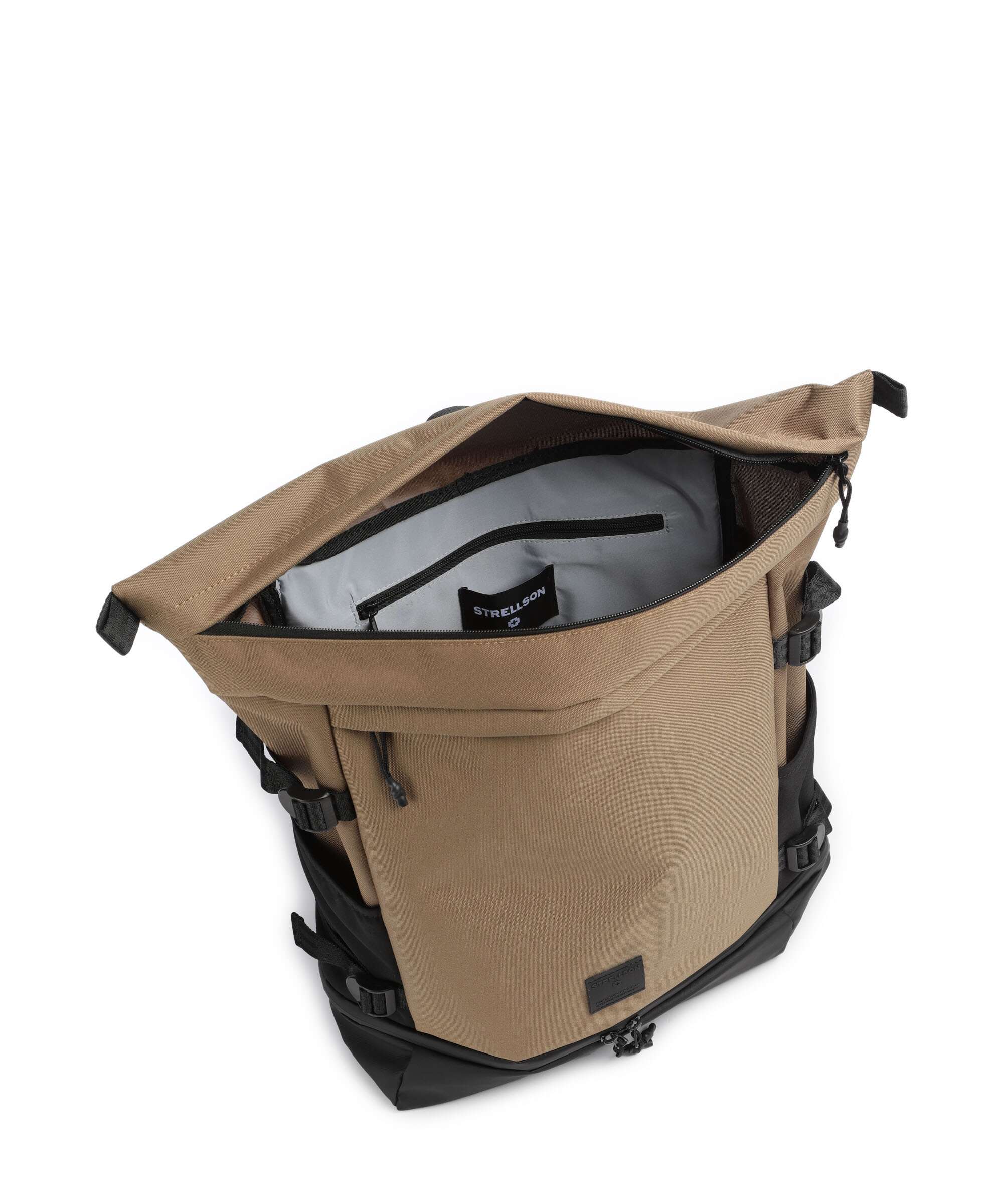 Strellson New Ham Sebastian Rolltop backpack mud - Image 5
