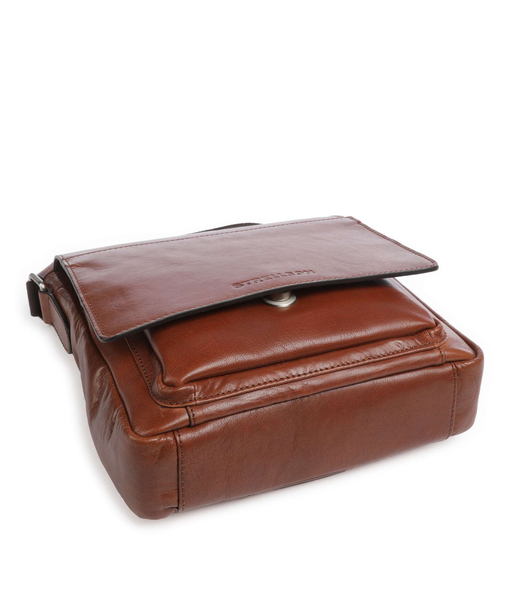 Strellson Swiss Cottage Clint Crossbody bag cognac - Image 5