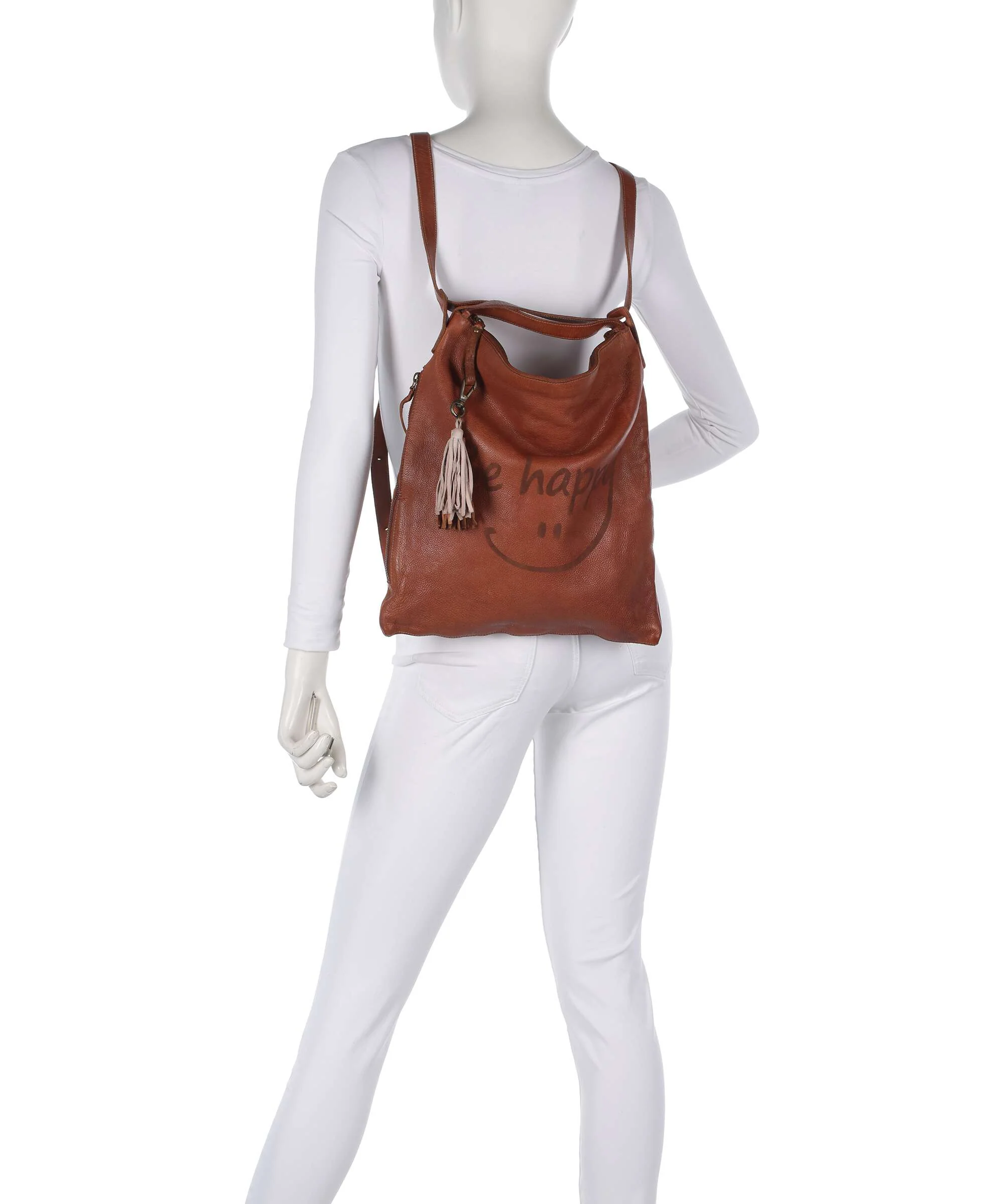 Taschendieb Wien Fröhlichgasse 3 Backpack bag cognac - Image 4