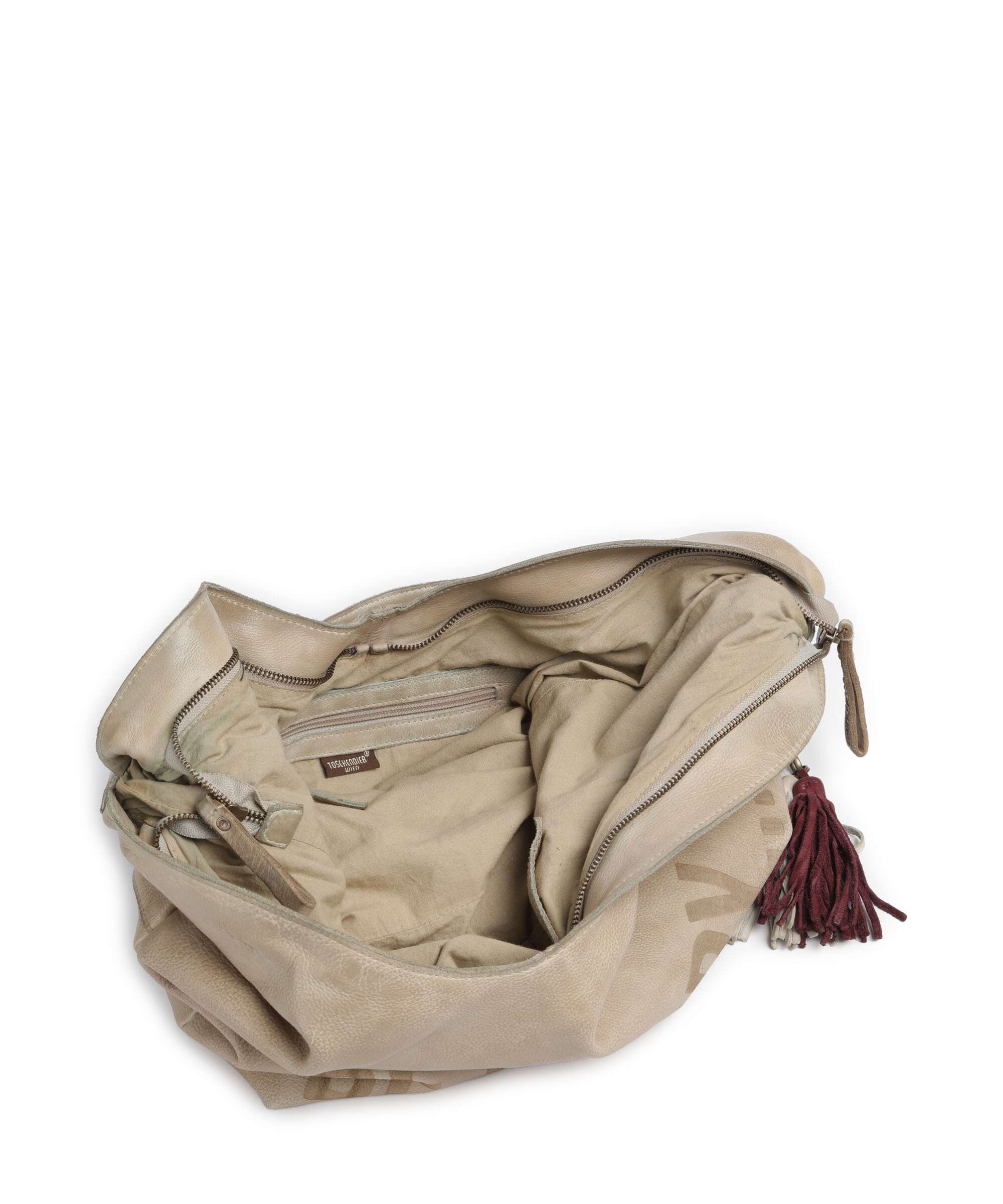 Taschendieb Wien Glücksbrücke 4 Hobo bag cream - Image 6