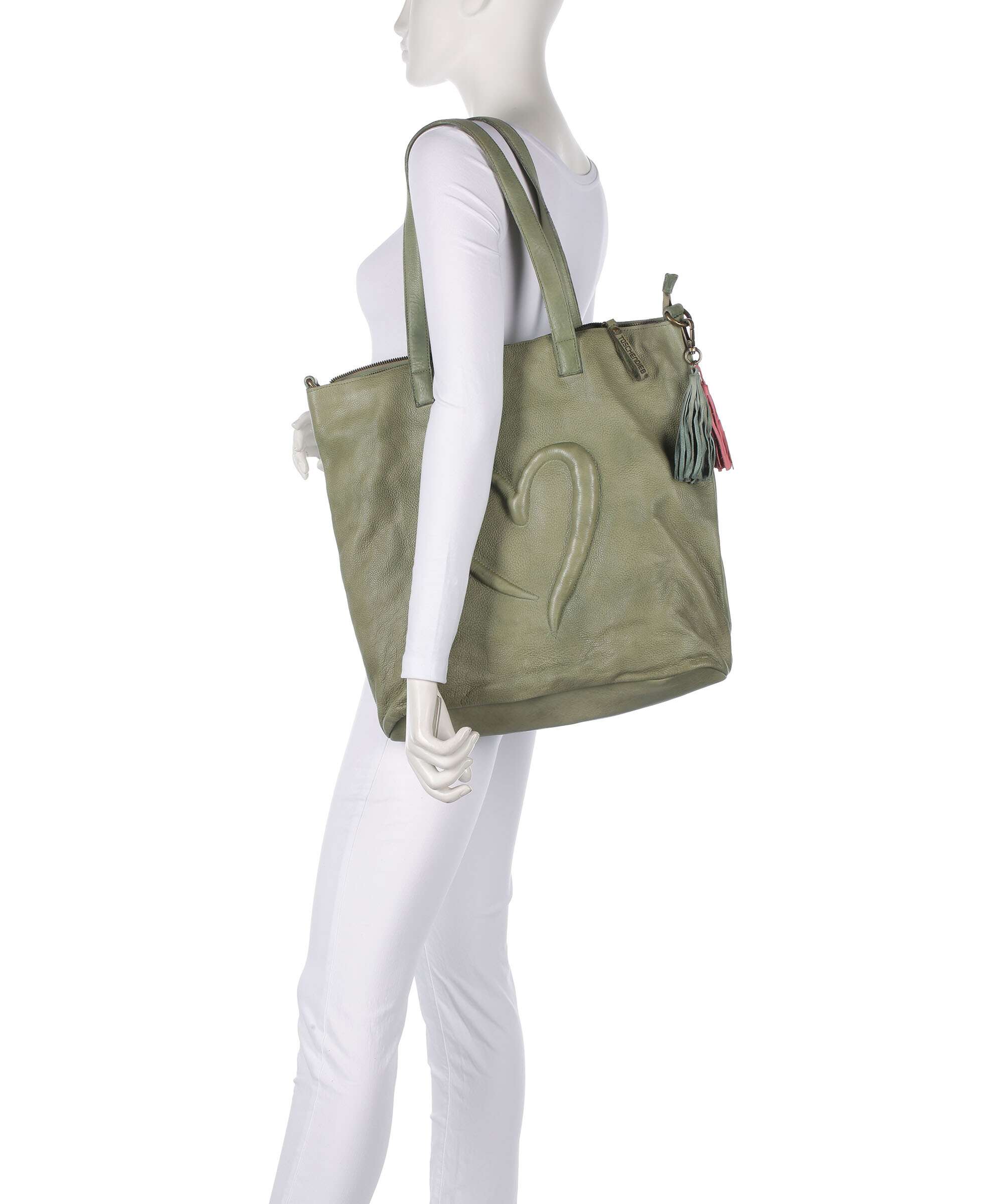 Taschendieb Wien Herzweg 1 Tote bag green leaf - Image 3