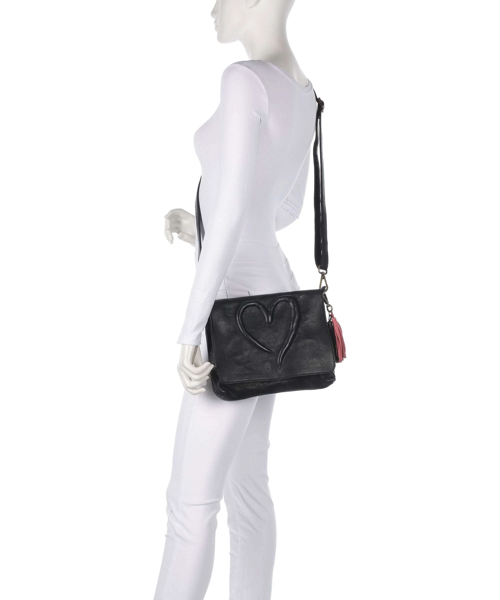 Taschendieb Wien Herzweg 3 Crossbody bag black bean - Image 3
