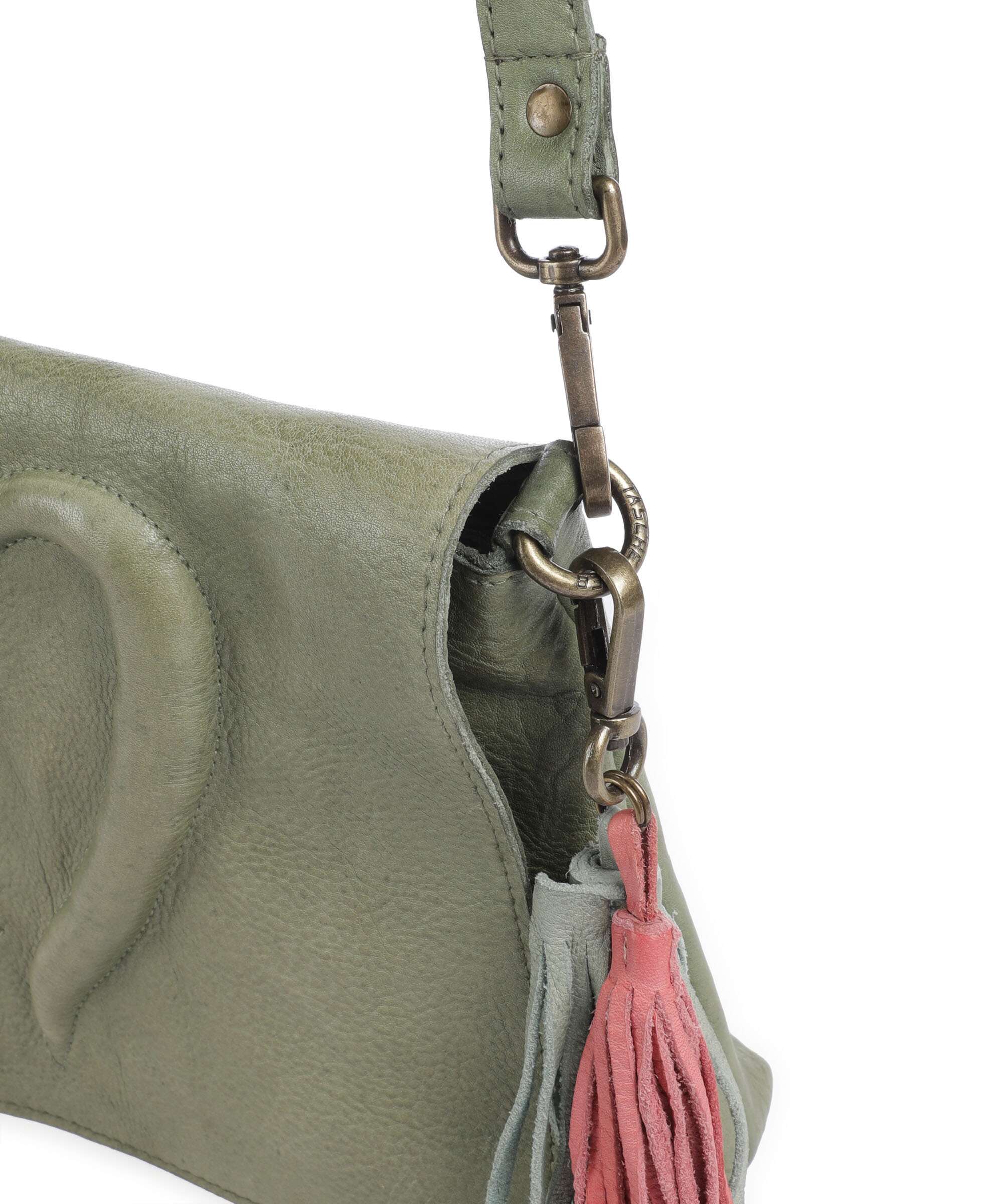 Taschendieb Wien Herzweg 3 Crossbody bag green leaf - Image 4