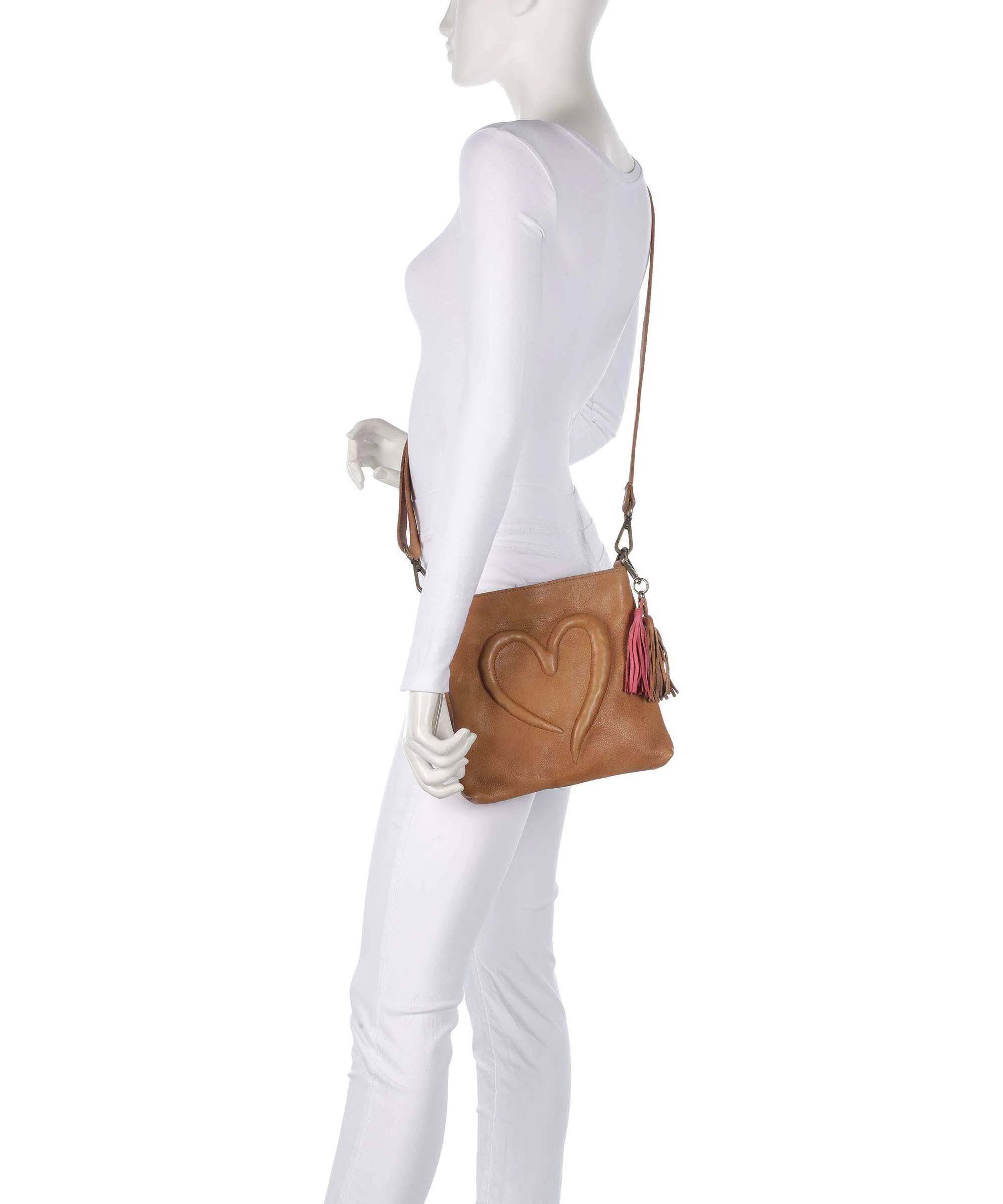 Taschendieb Wien Herzweg 4 Crossbody bag camel - Image 3