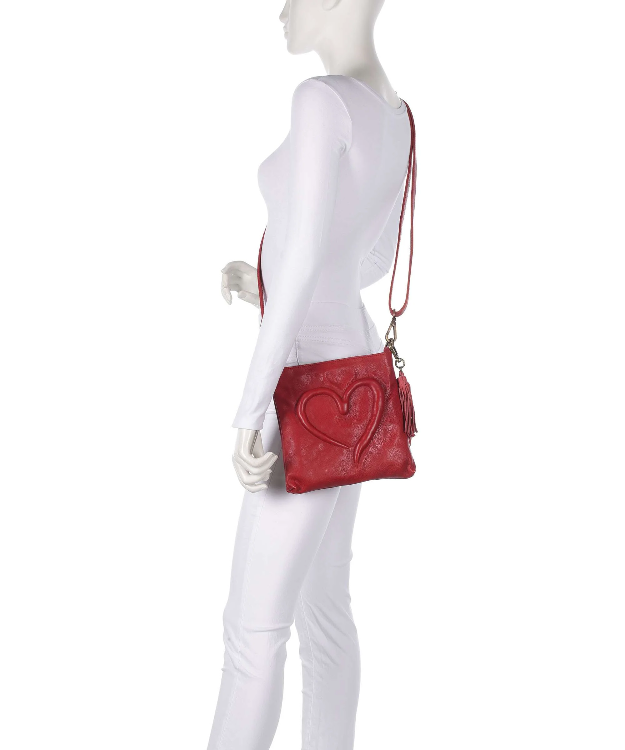 Taschendieb Wien Herzweg 4 Crossbody bag red solid - Image 3