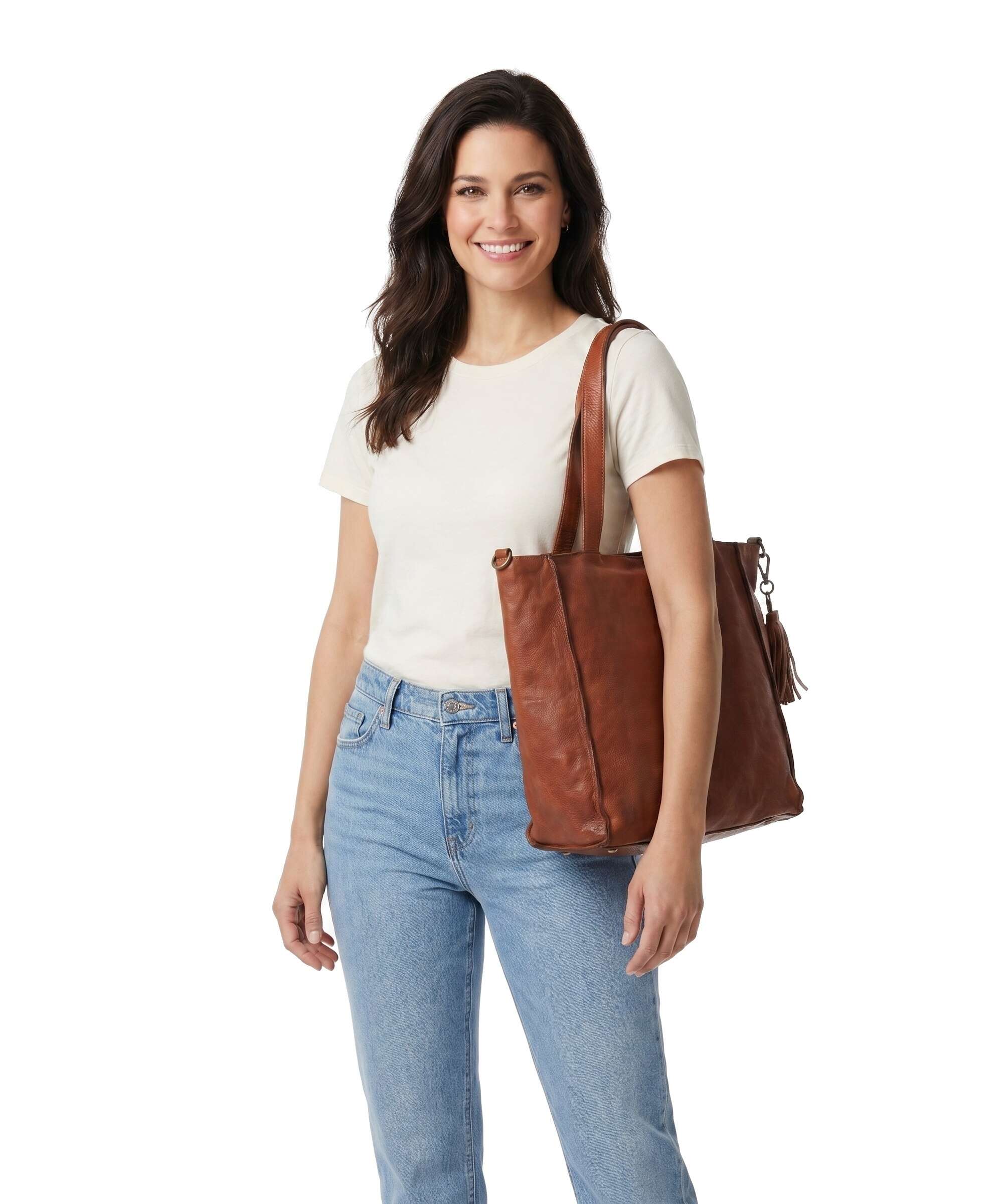 Taschendieb Wien Kaiserstrasse 21 Tote bag cognac - Image 3