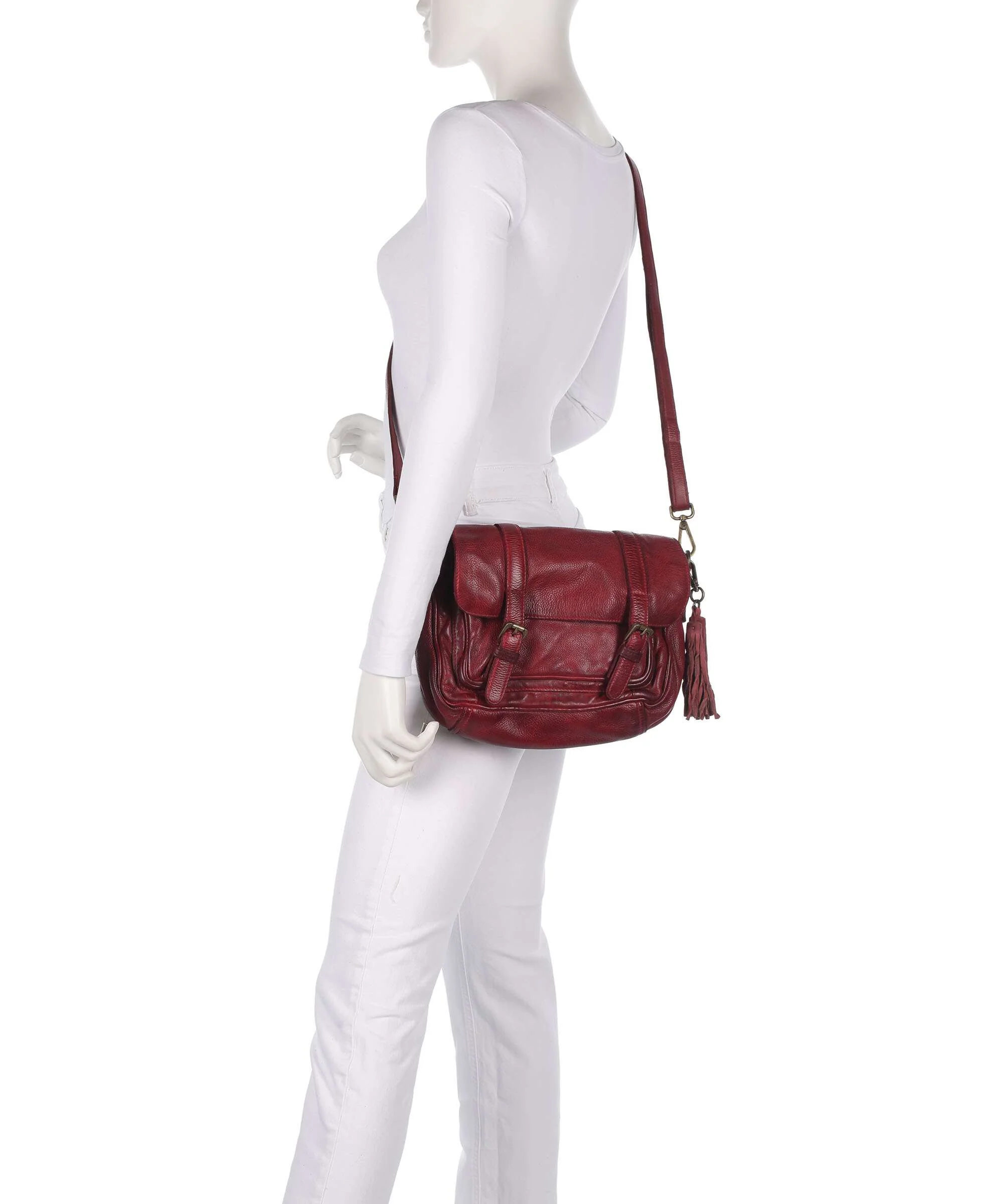 Taschendieb Wien Kaisterstrasse 6 Crossbody bag red burgundy - Image 3