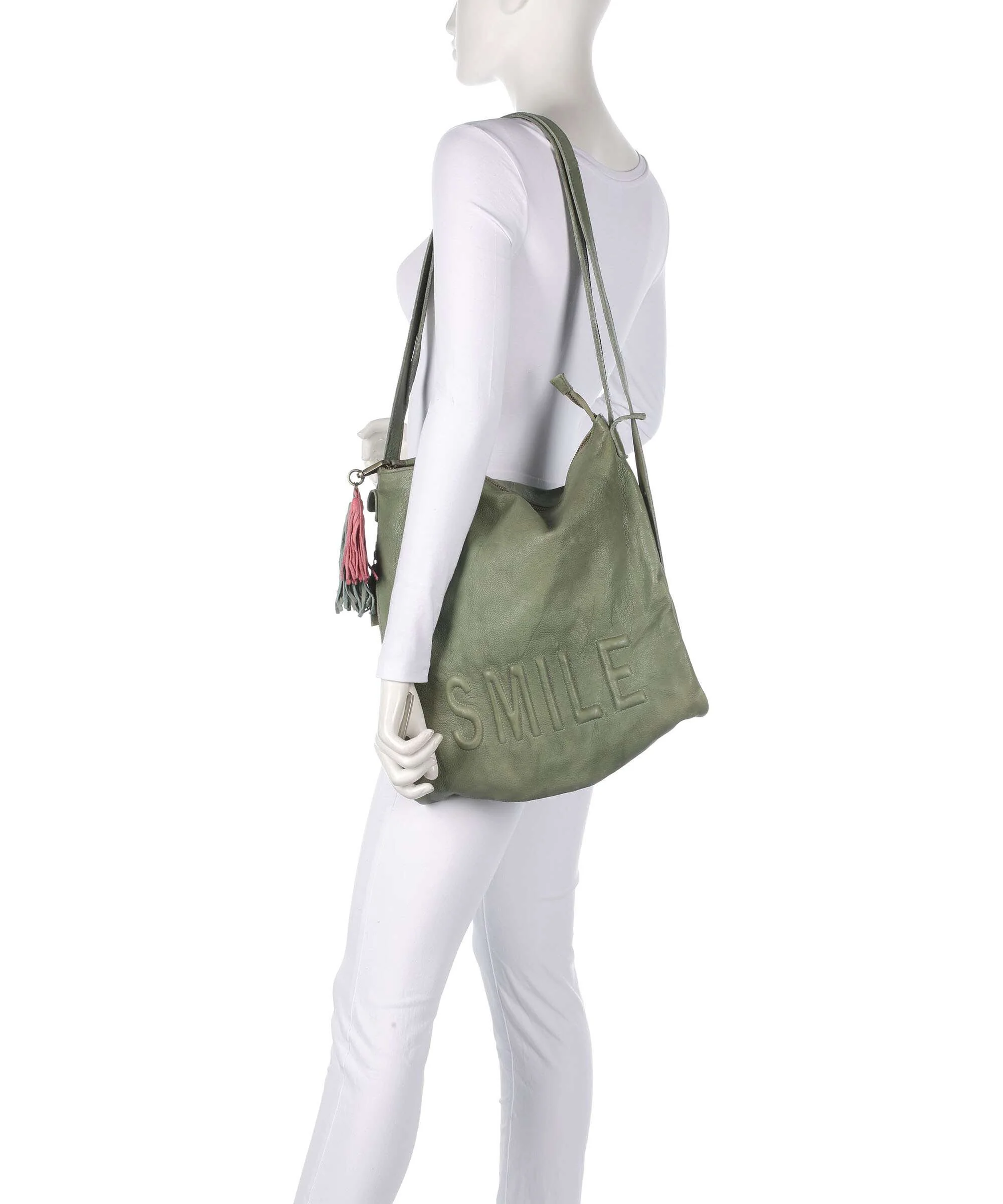 Taschendieb Wien Paoliweg 3 Backpack bag green leaf - Image 4