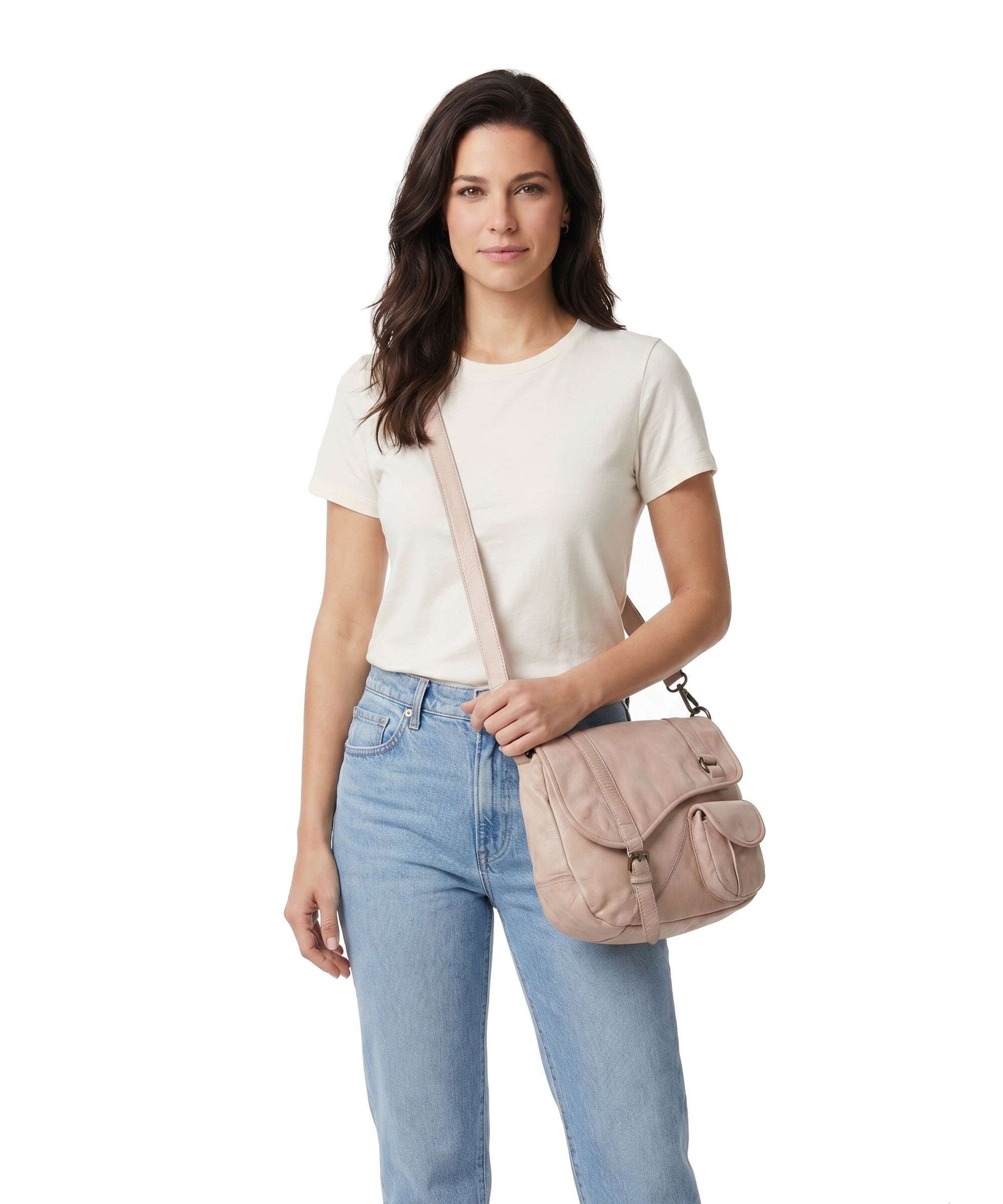 Taschendieb Wien Reitschulsteg 2 Crossbody bag linen rose - Image 3