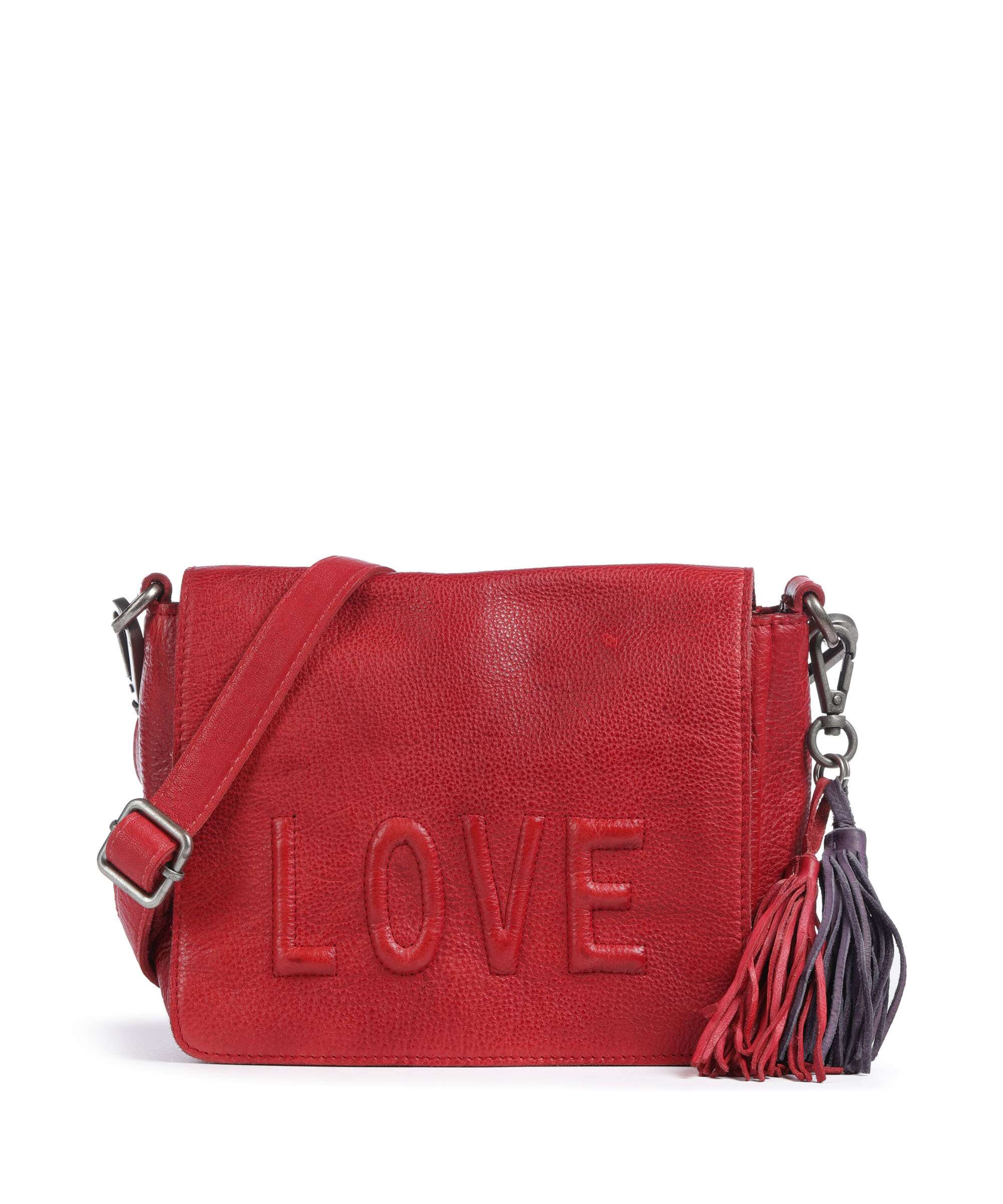 Taschendieb Wien Versöhnungsstrasse 3 Crossbody bag fiery red