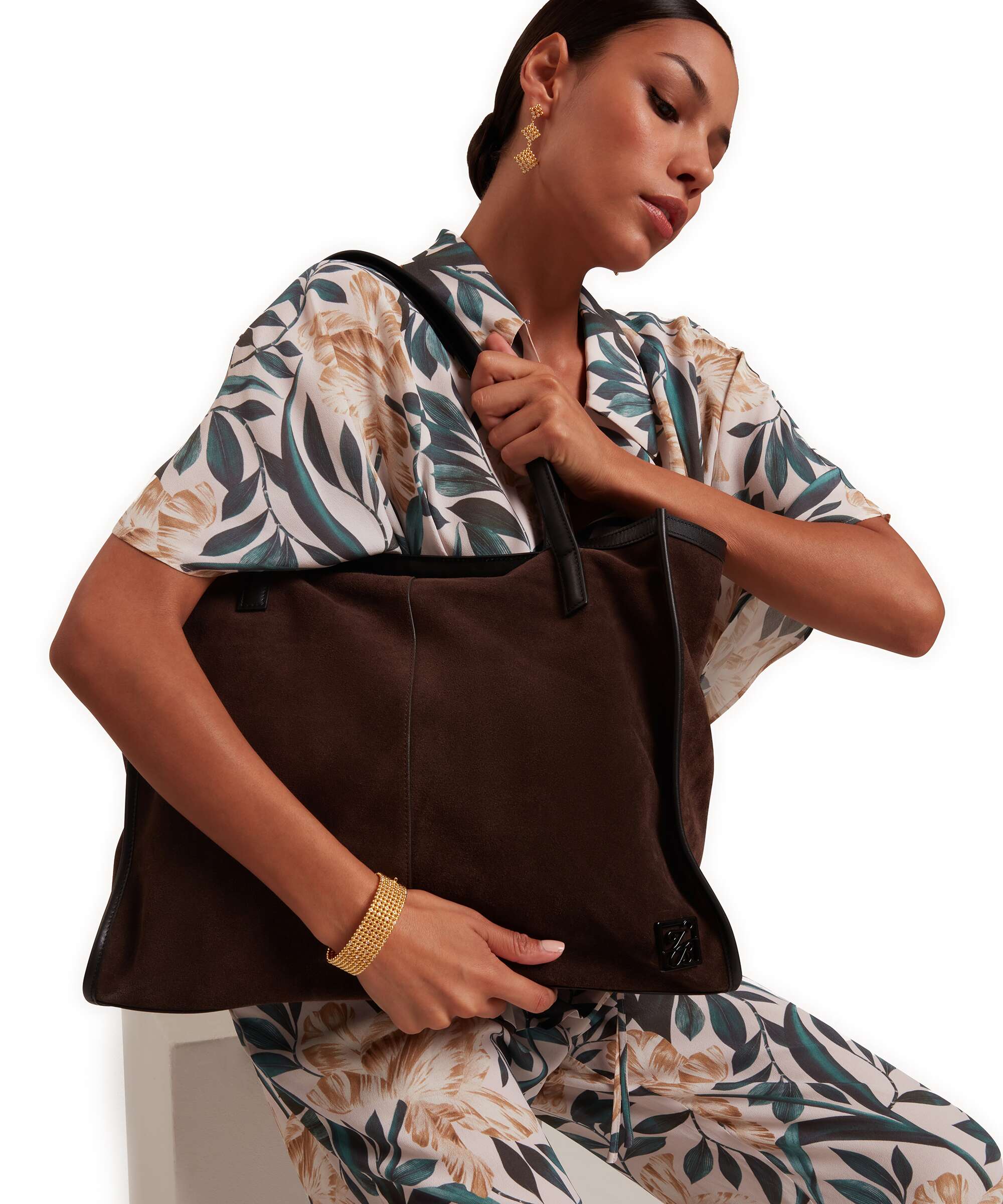 Ted Baker Annieyy Tote bag dark green - Image 3