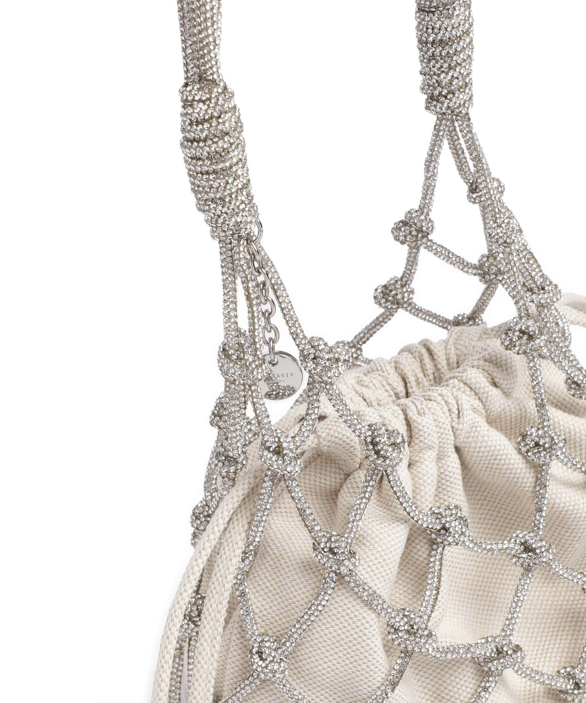 Ted Baker Kylisa Hobo bag silver - Image 4