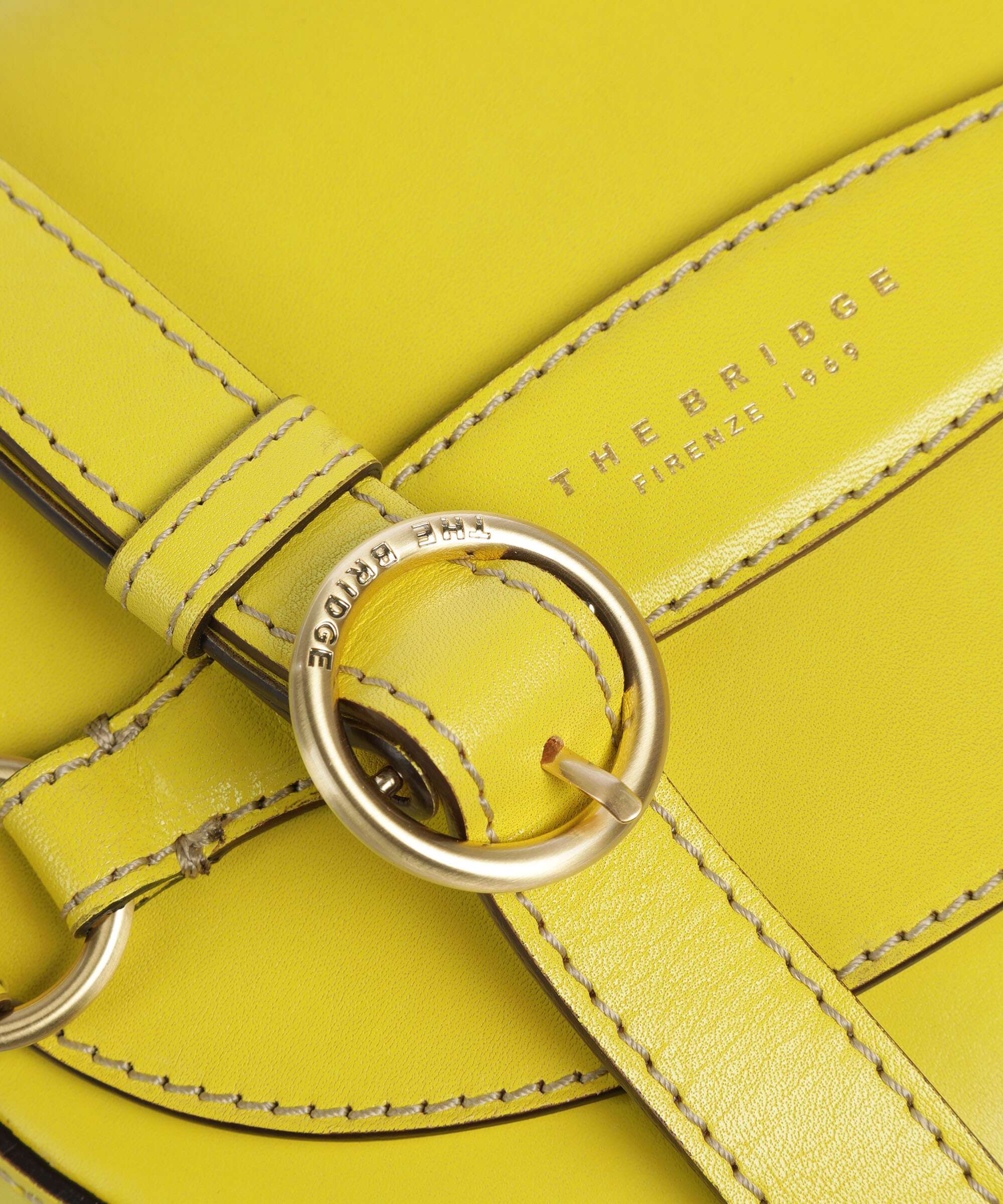 The Bridge Bettina Crossbody bag lime - Image 4