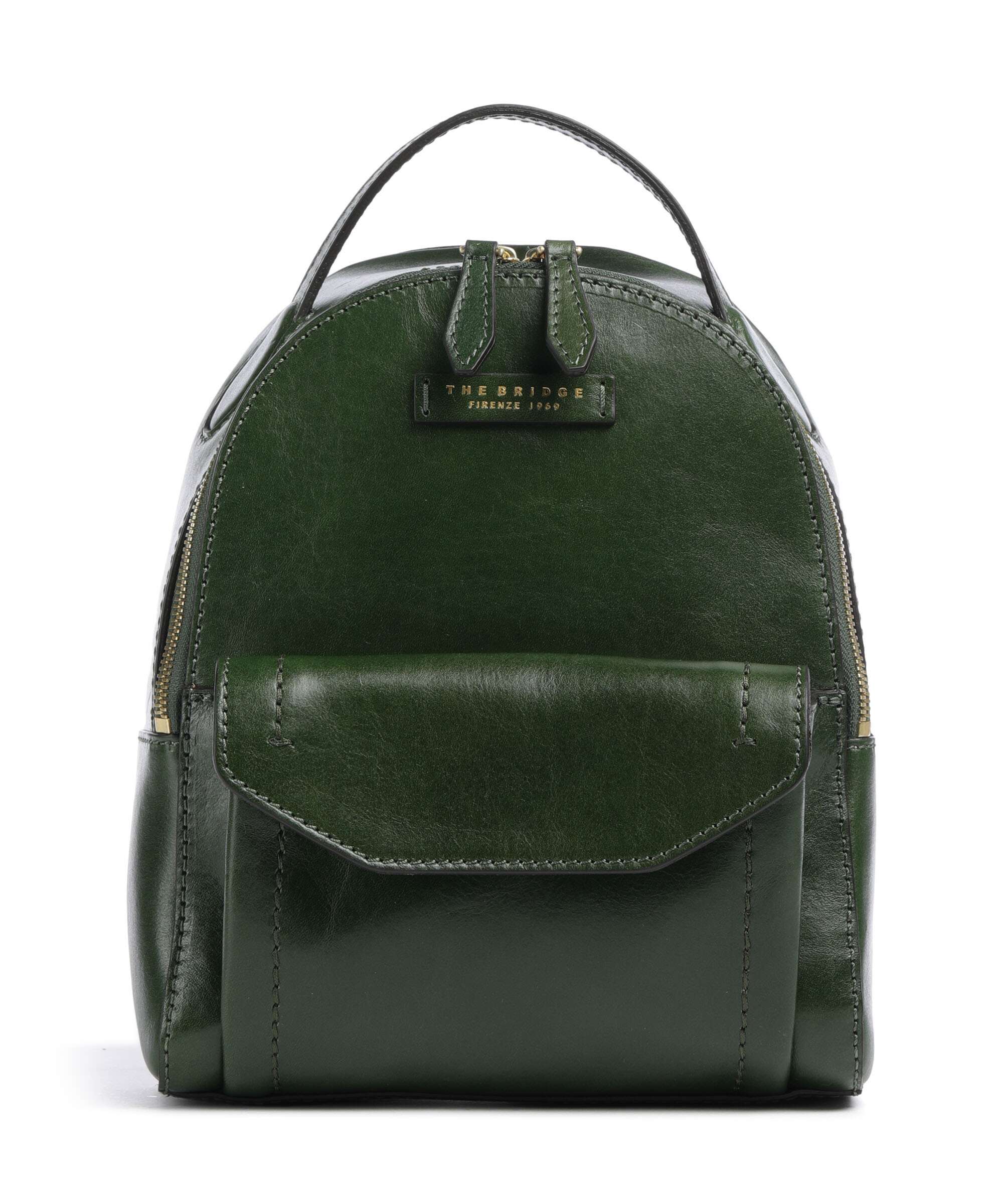 The Bridge Fiona Backpack verde inglese