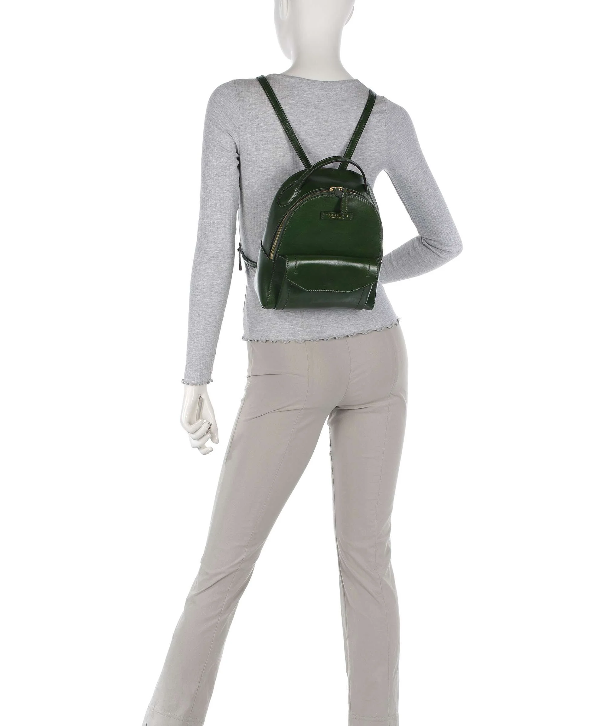 The Bridge Fiona Backpack verde inglese - Image 3