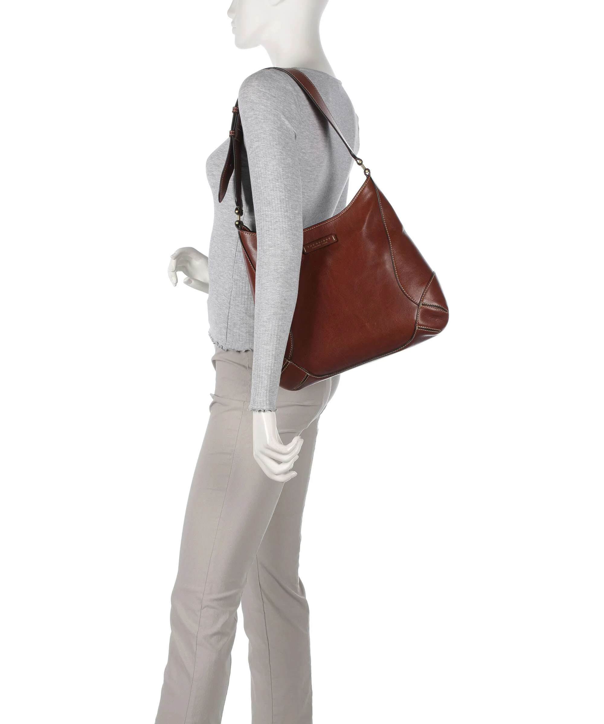 The Bridge Giorgia Hobo bag brown - Image 3