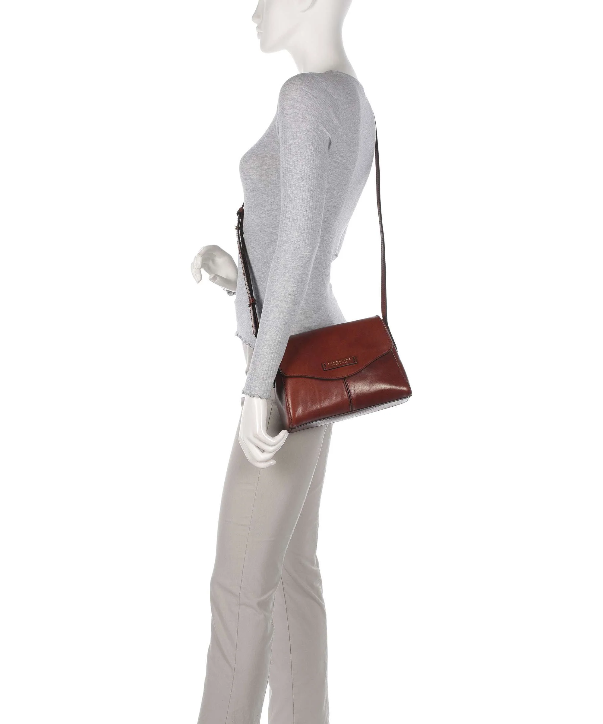 The Bridge Gloria Crossbody bag brown - Image 3