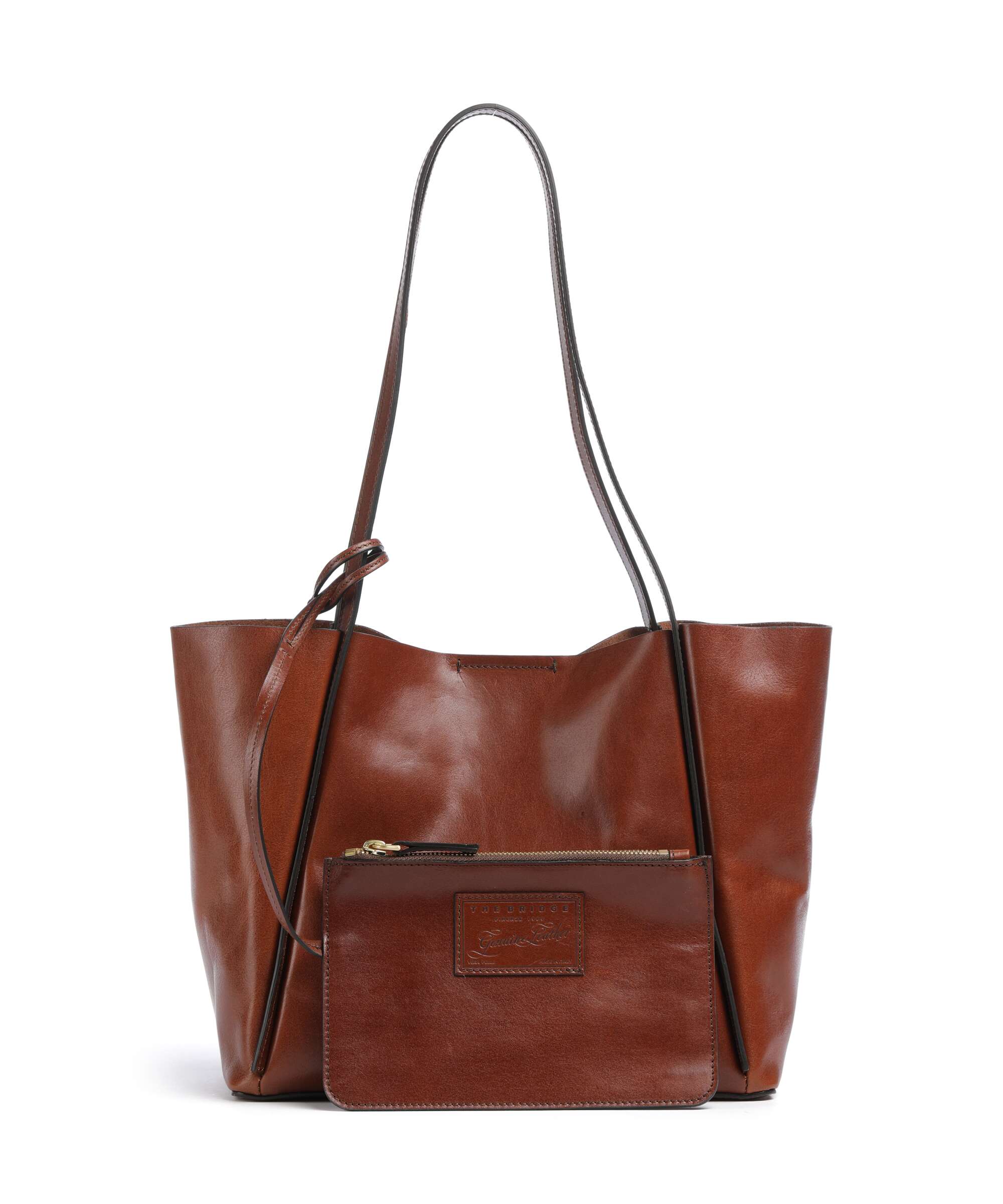 The Bridge Icons Tote bag marrone - Image 4